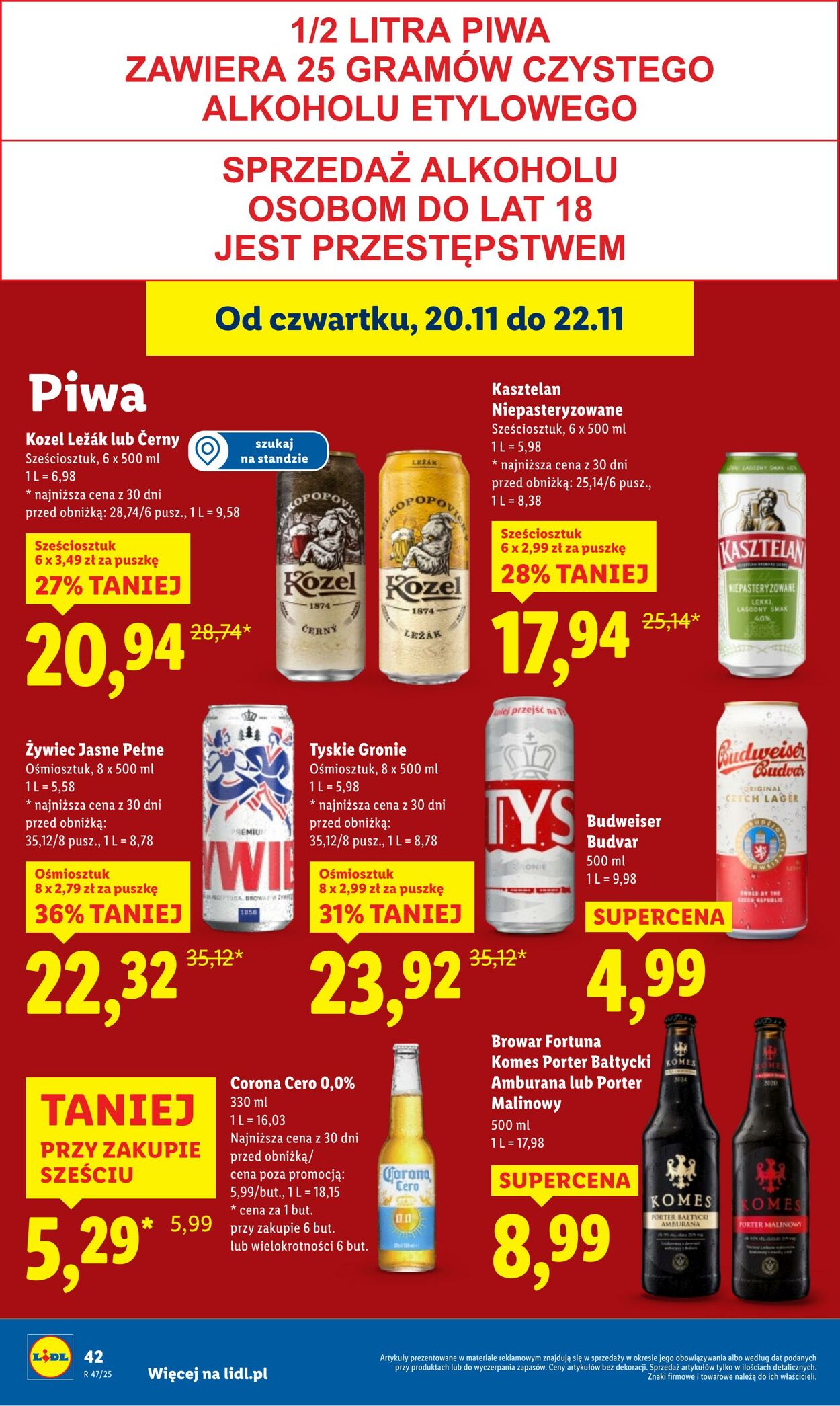 Gazetka Lidl 20.11.2025 - 22.11.2025