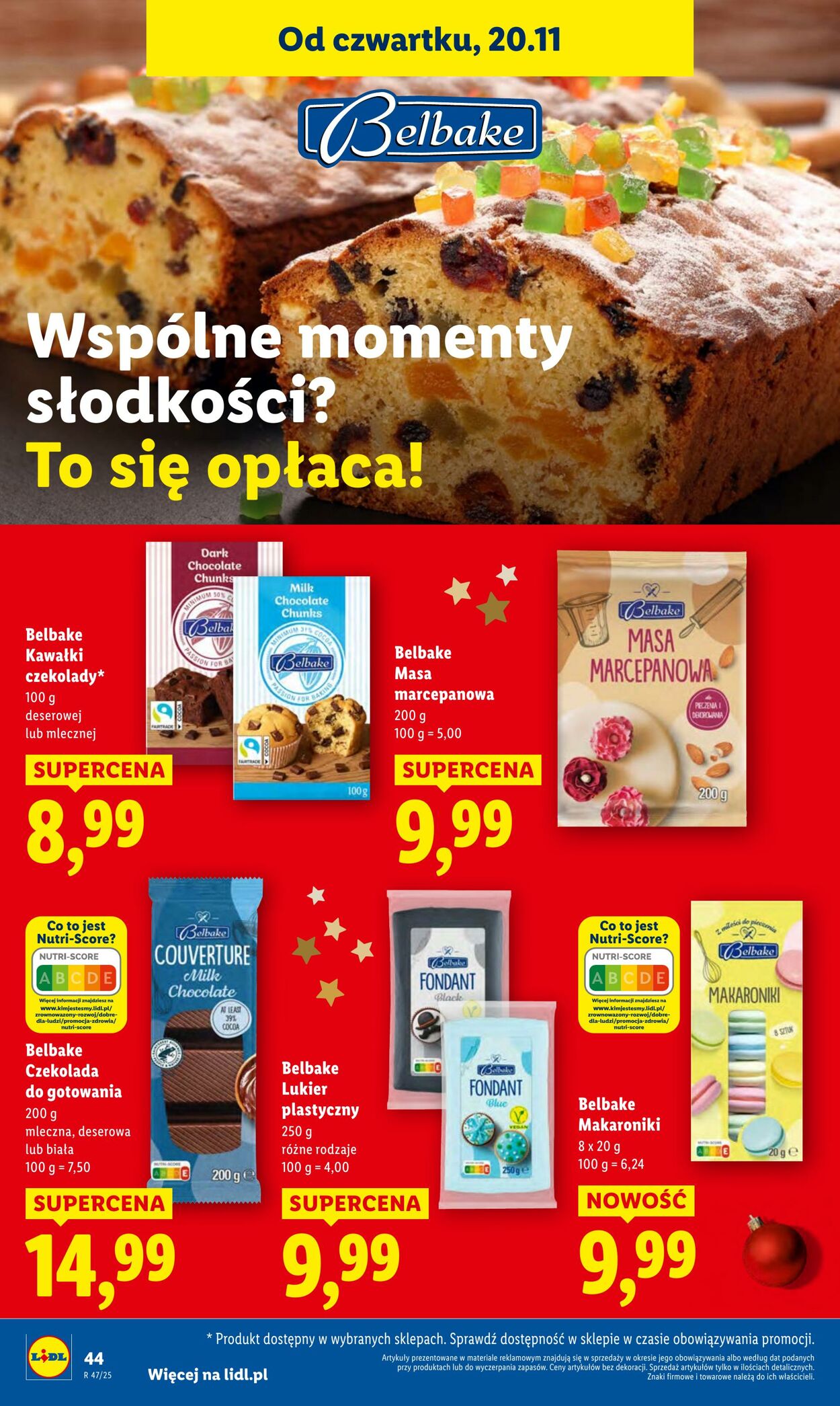 Gazetka Lidl 20.11.2025 - 22.11.2025