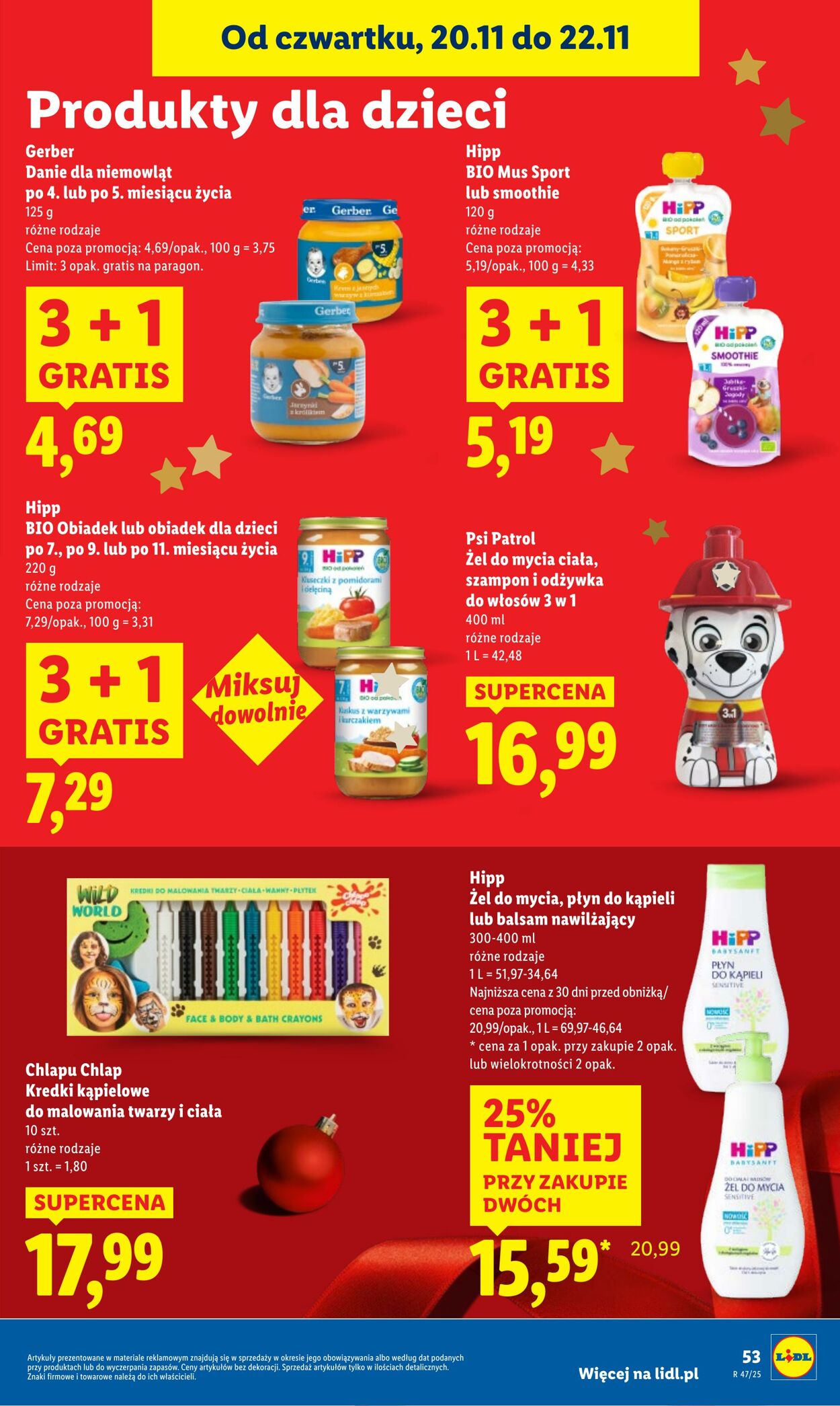 Gazetka Lidl 20.11.2025 - 22.11.2025