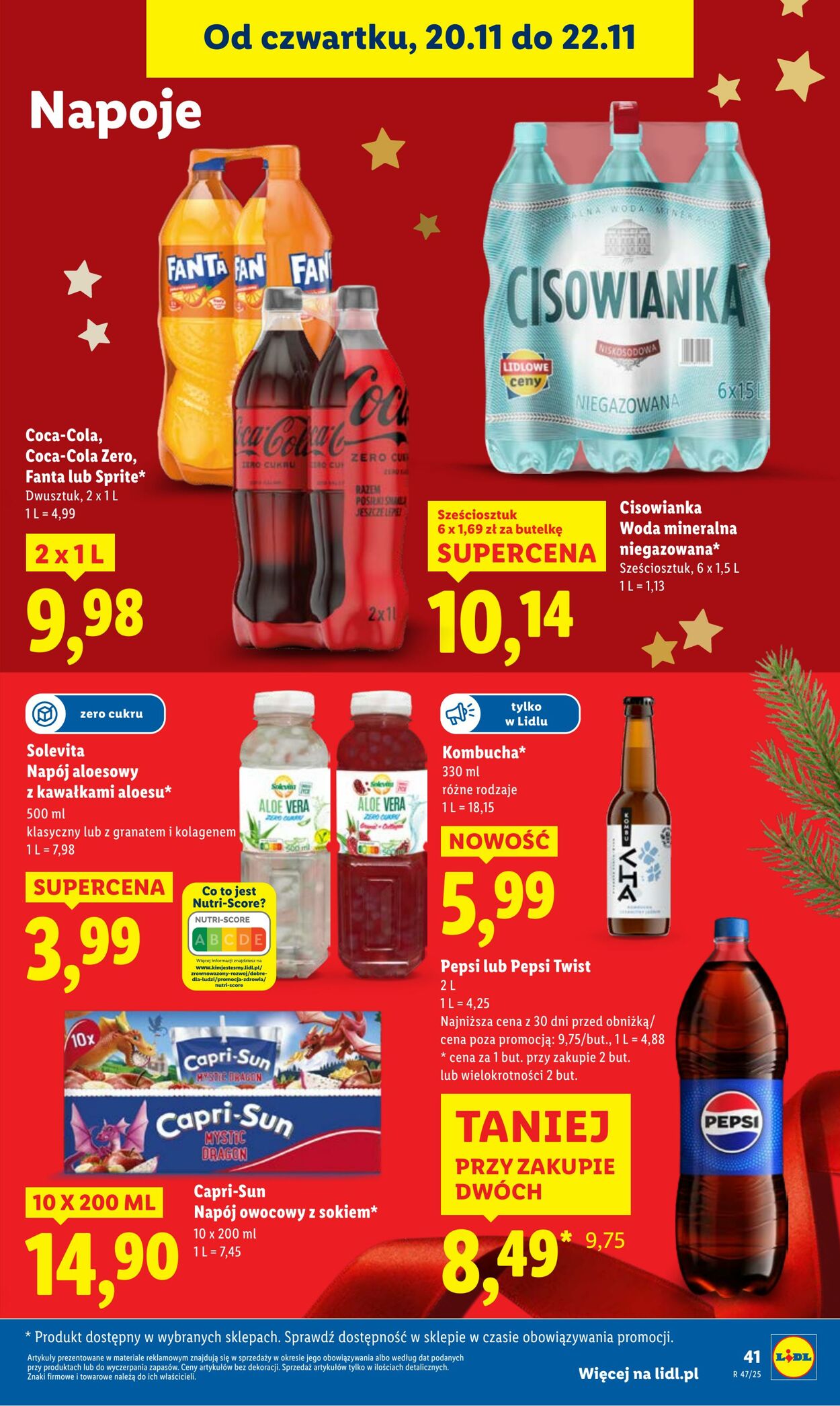 Gazetka Lidl 20.11.2025 - 22.11.2025