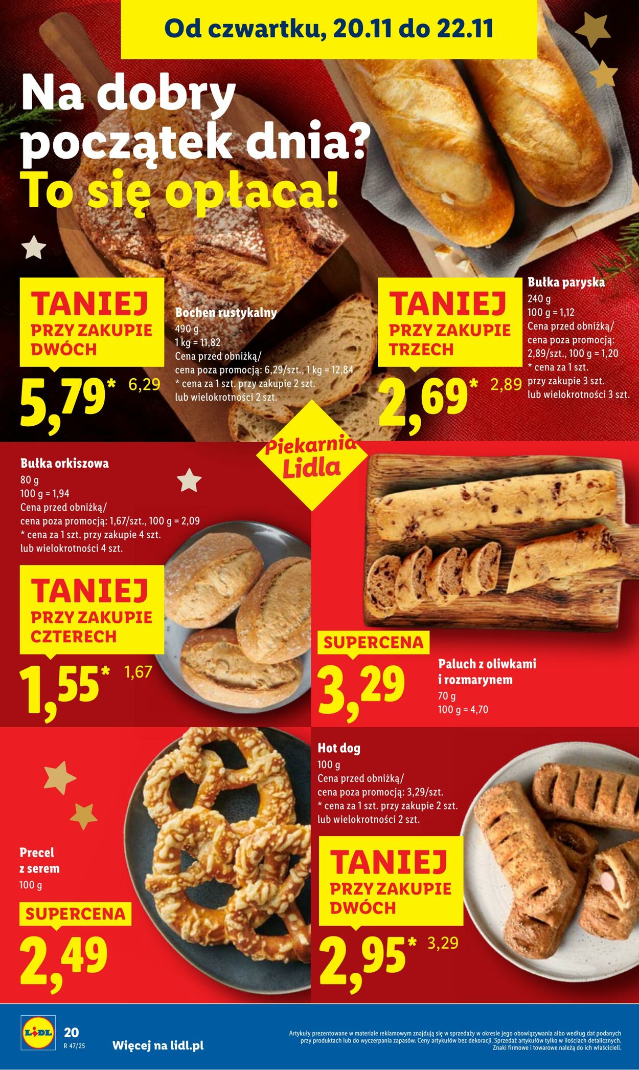 Gazetka Lidl 20.11.2025 - 22.11.2025