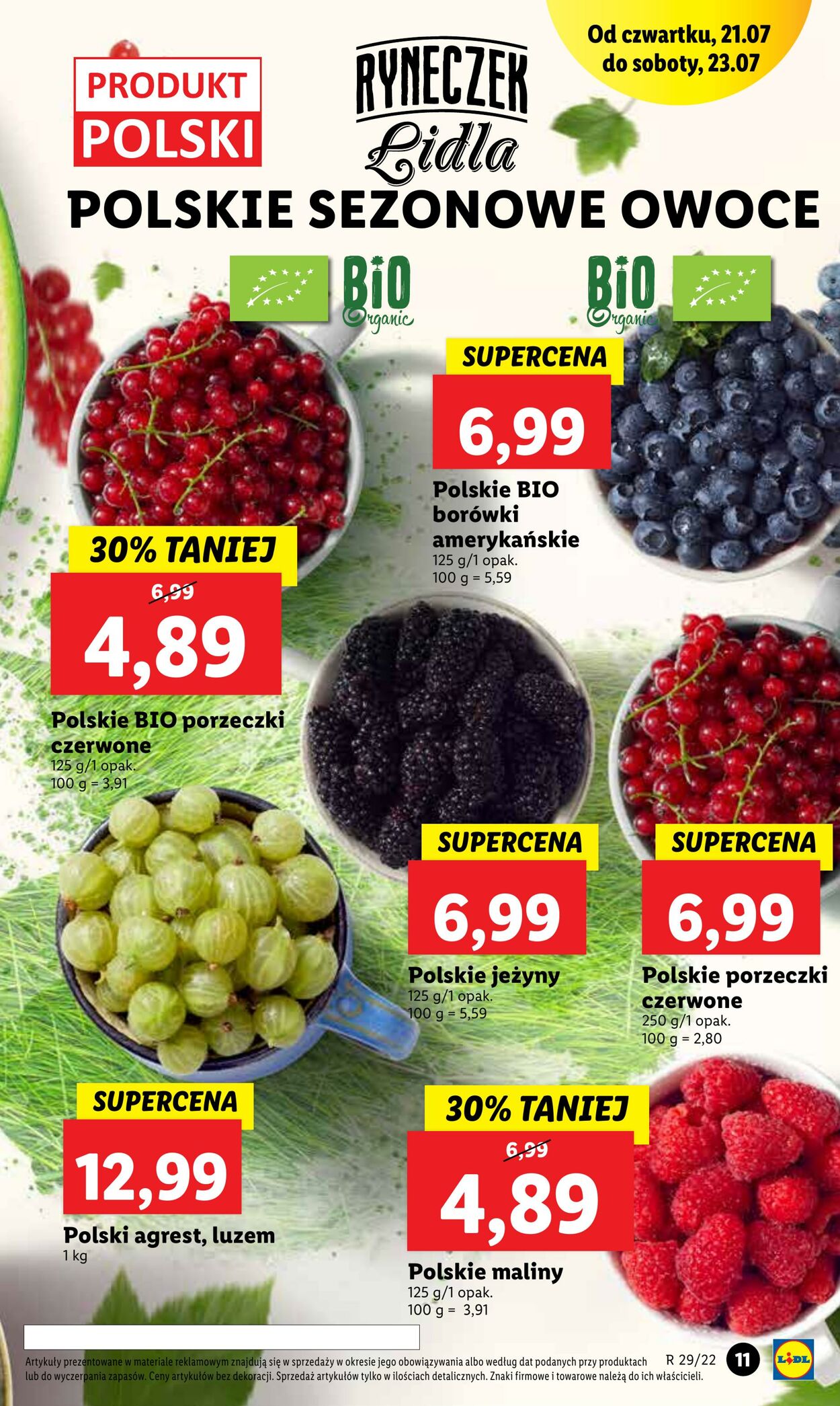 Gazetka Lidl 21.07.2022 - 23.07.2022