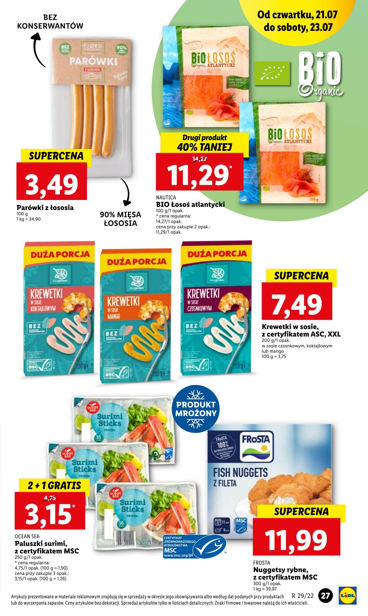 Gazetka Lidl 21.07.2022 - 23.07.2022