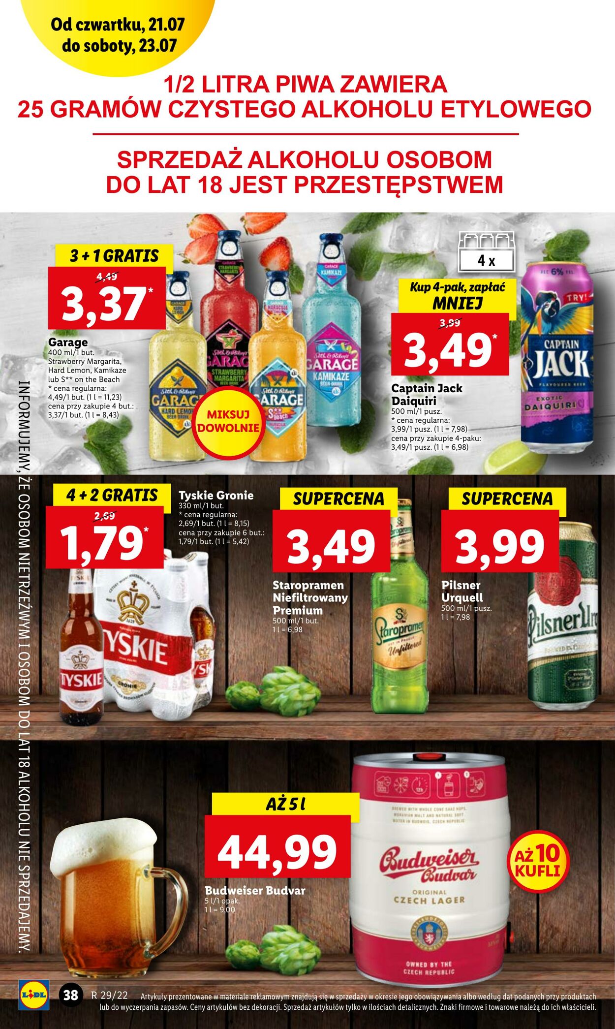 Gazetka Lidl 21.07.2022 - 23.07.2022