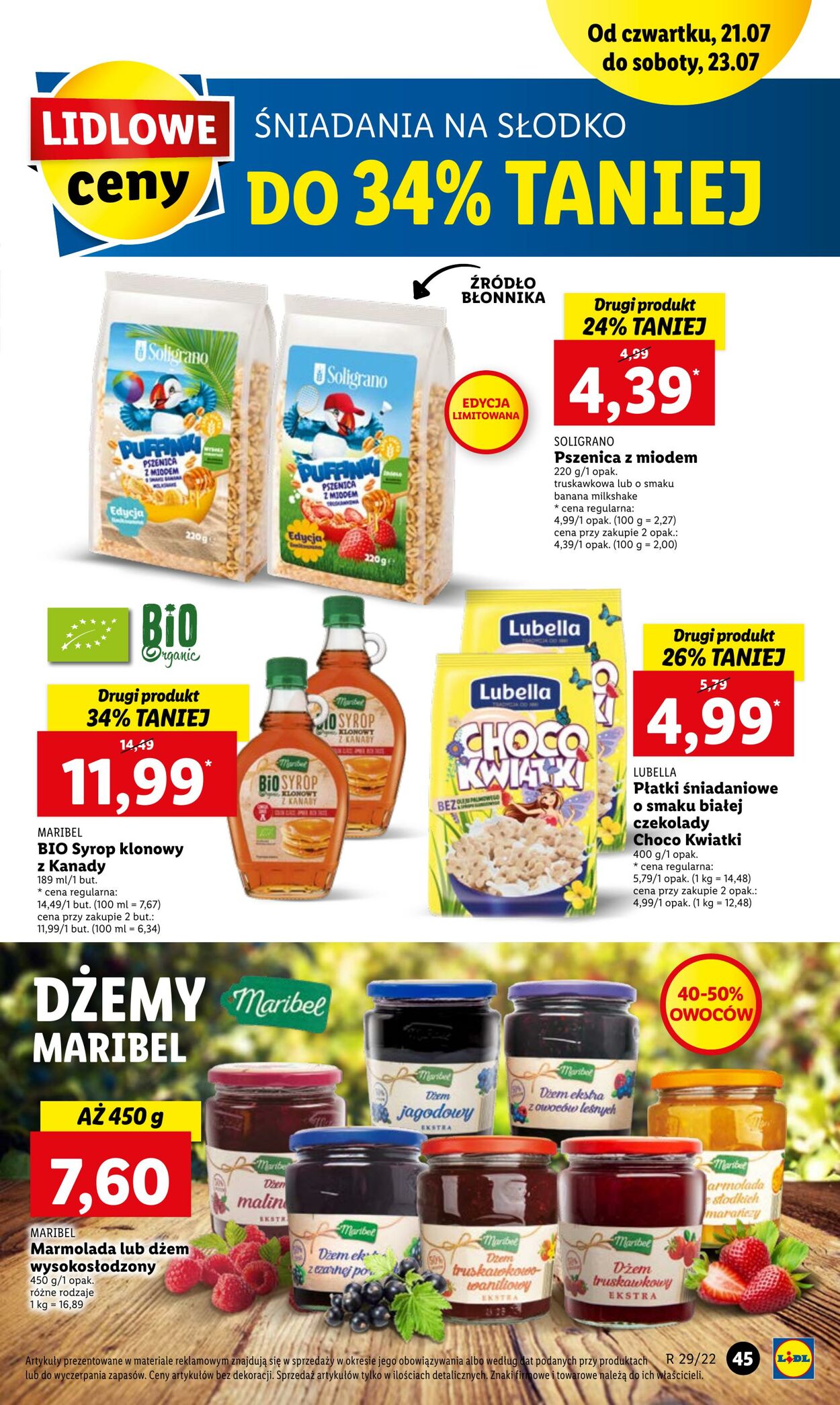 Gazetka Lidl 21.07.2022 - 23.07.2022