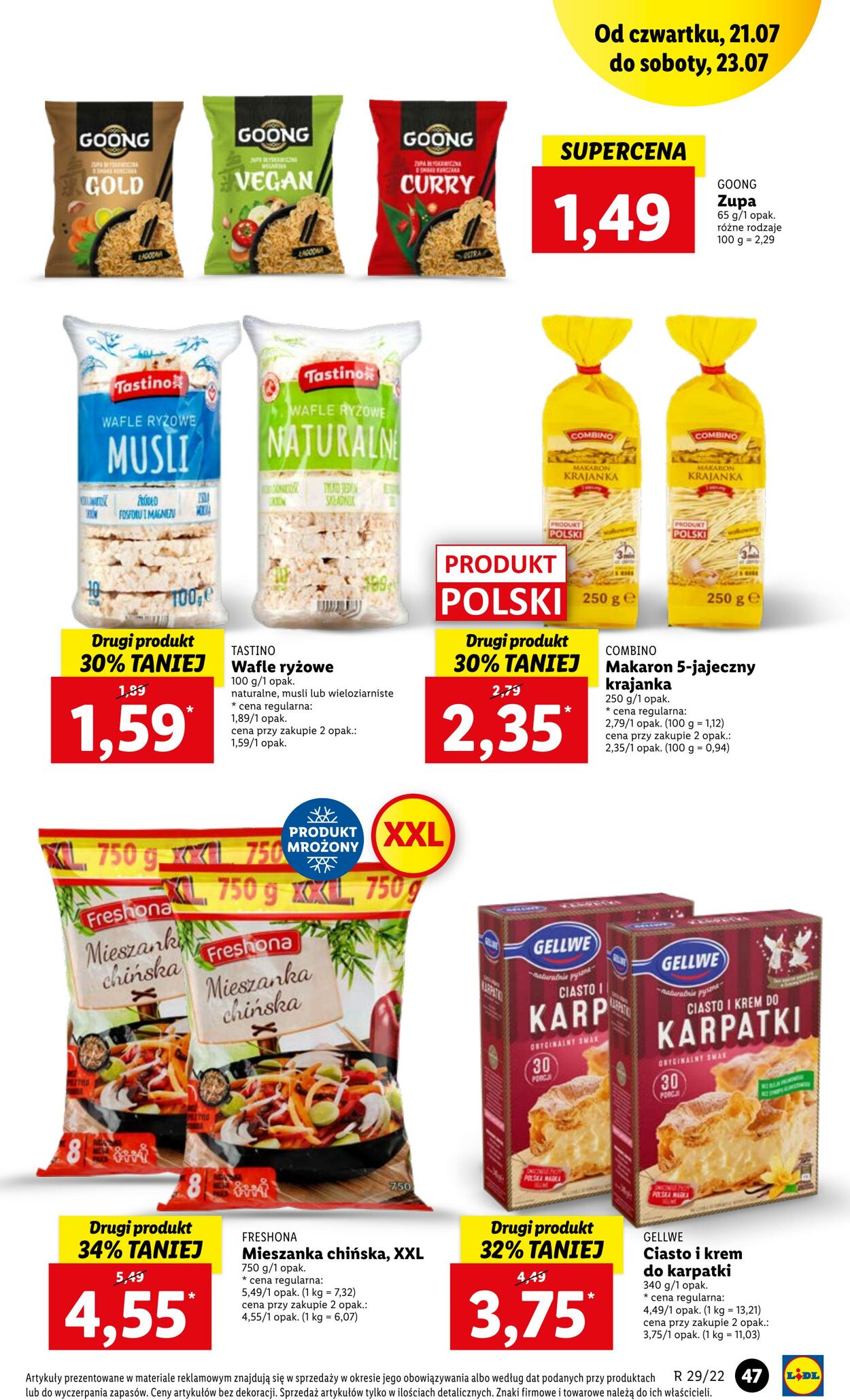 Gazetka Lidl 21.07.2022 - 23.07.2022