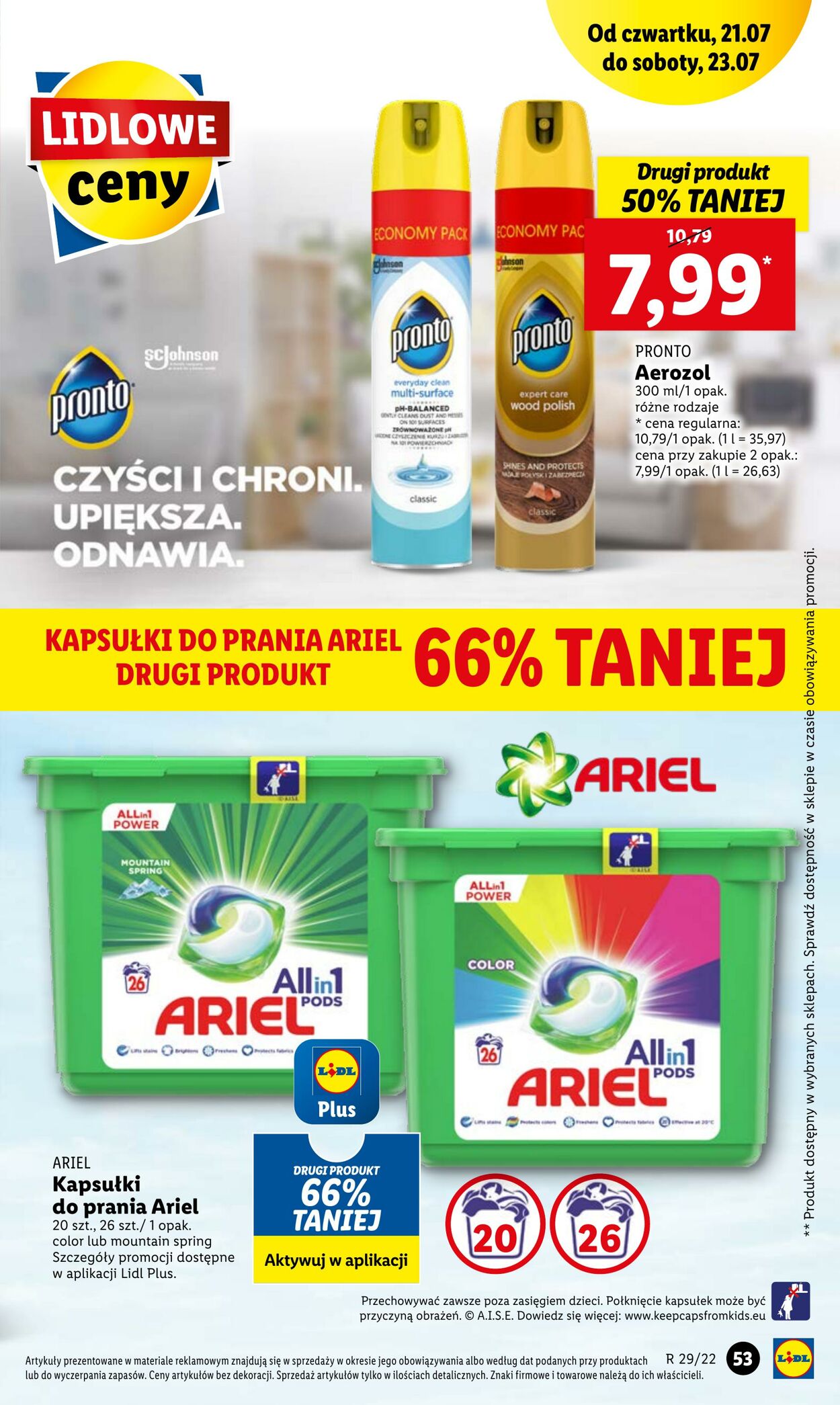 Gazetka Lidl 21.07.2022 - 23.07.2022