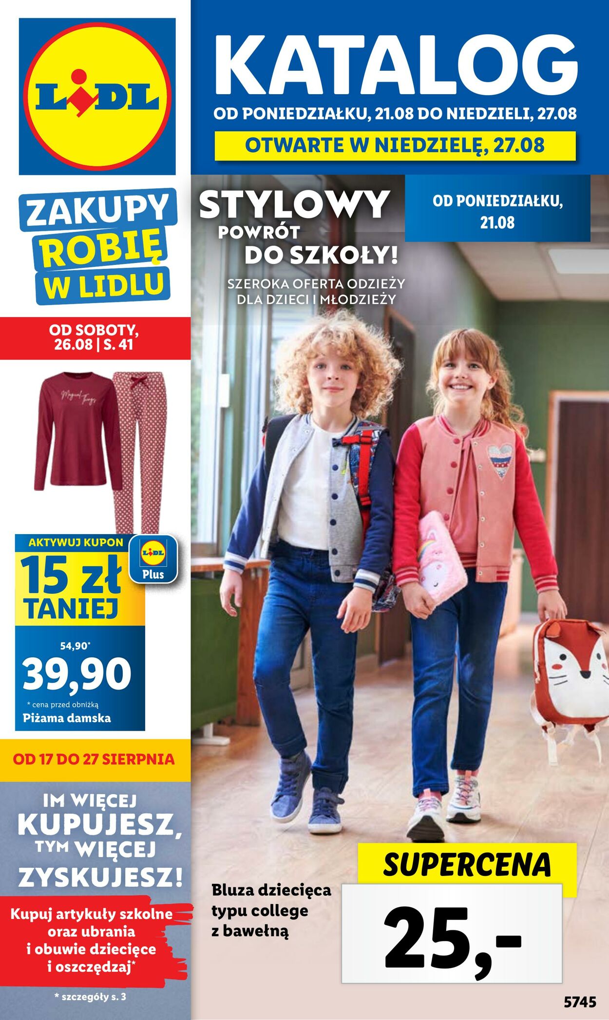 Gazetka Lidl 21.08.2023 - 27.08.2023