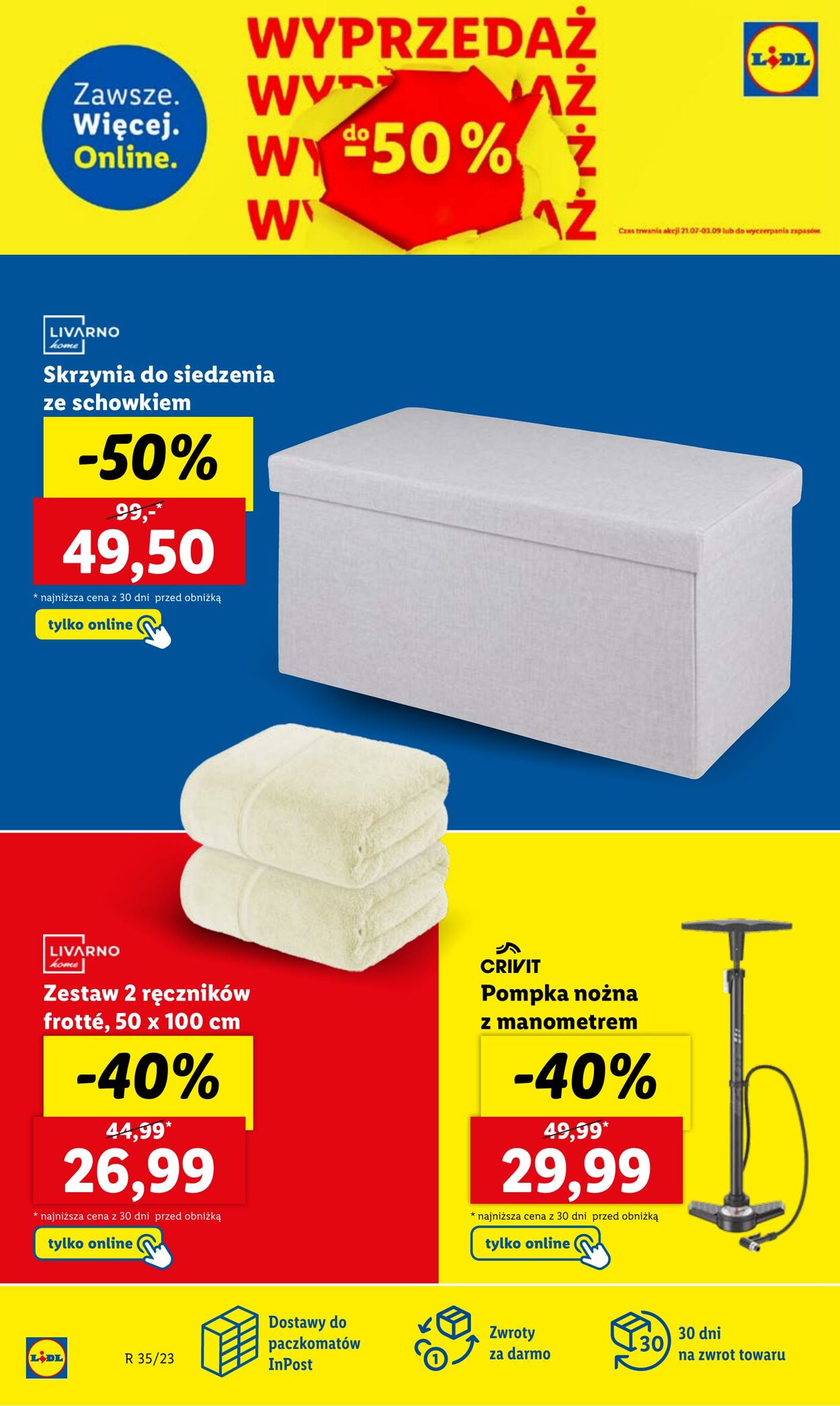 Gazetka Lidl 21.08.2023 - 27.08.2023