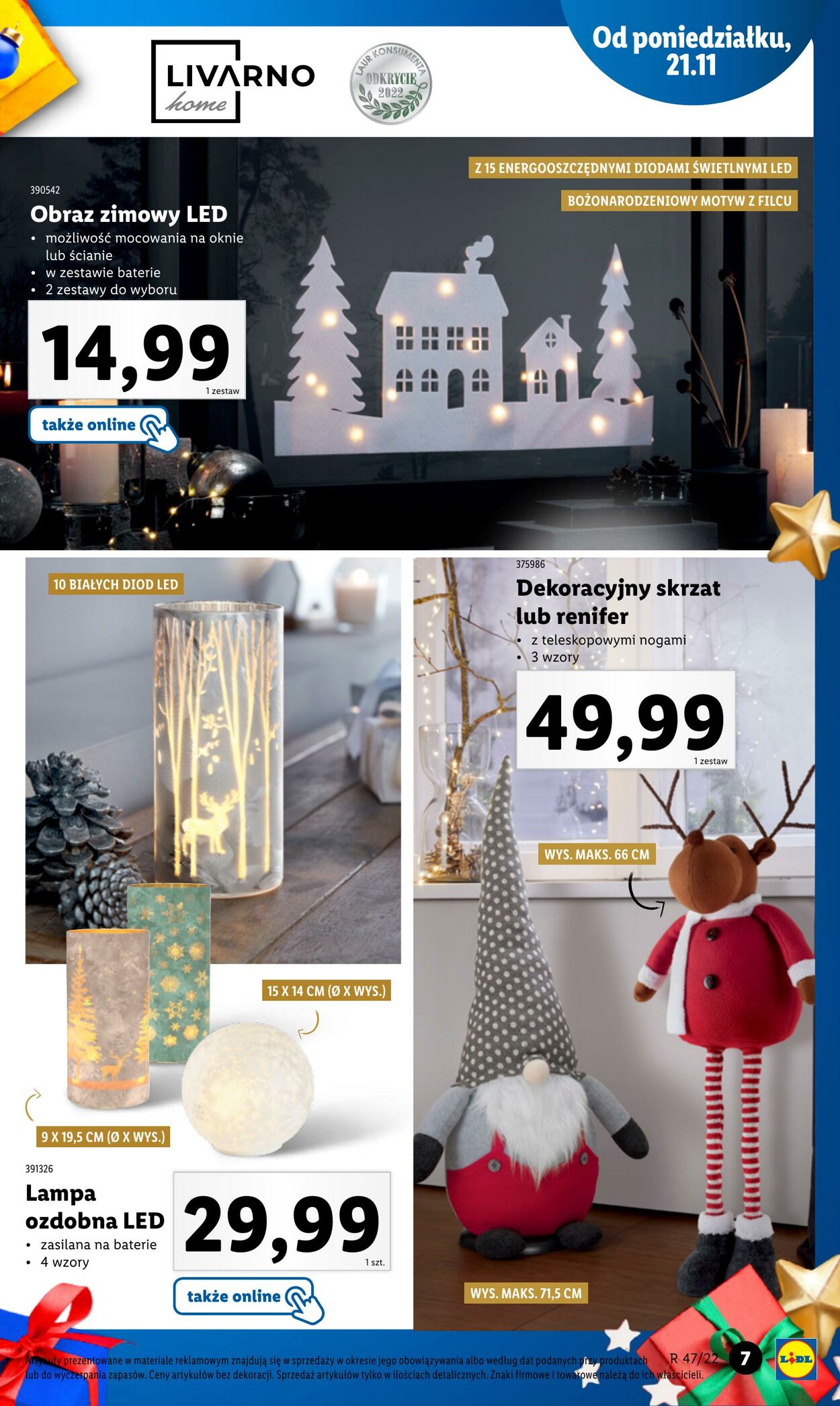 Gazetka Lidl 21.11.2022 - 26.11.2022