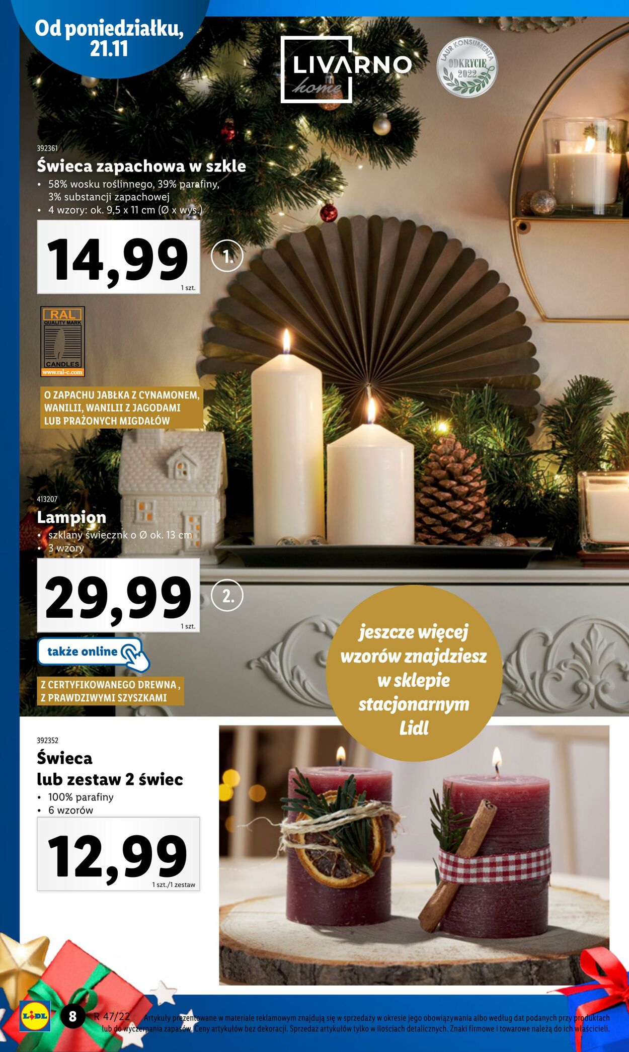 Gazetka Lidl 21.11.2022 - 26.11.2022