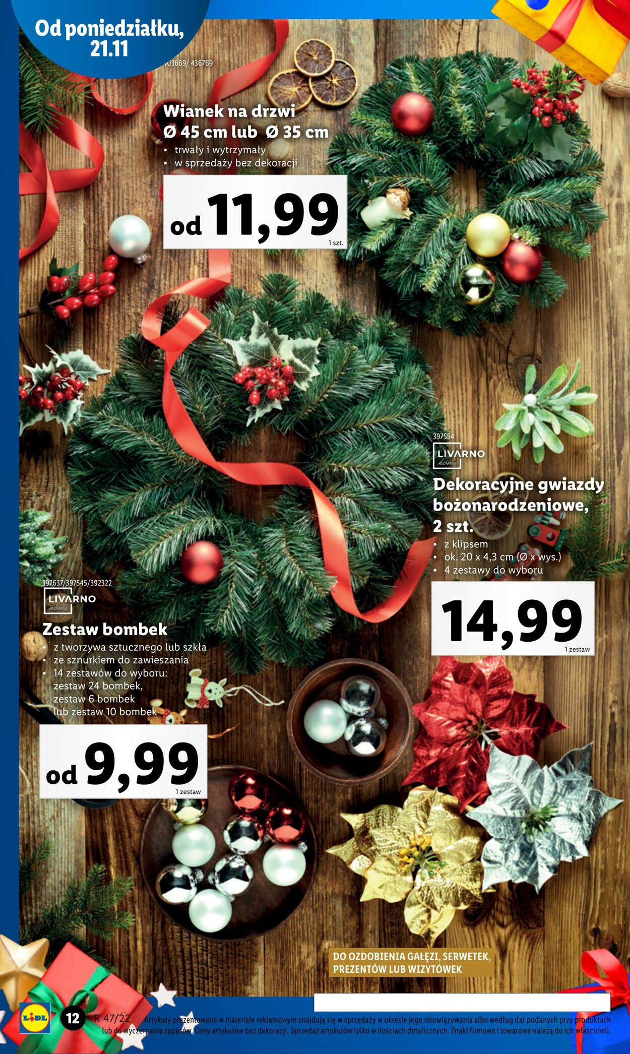 Gazetka Lidl 21.11.2022 - 26.11.2022