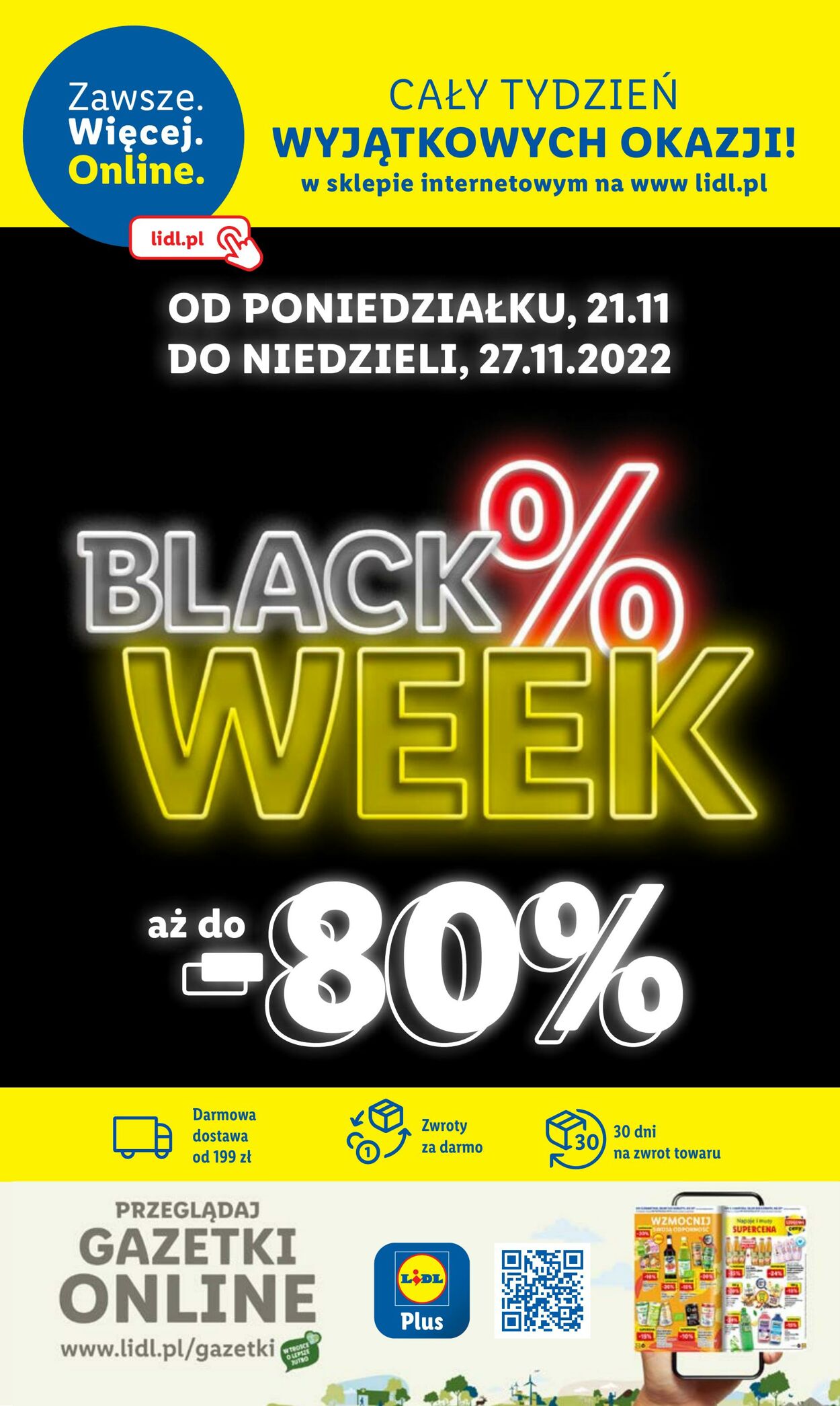 Gazetka Lidl 21.11.2022 - 26.11.2022