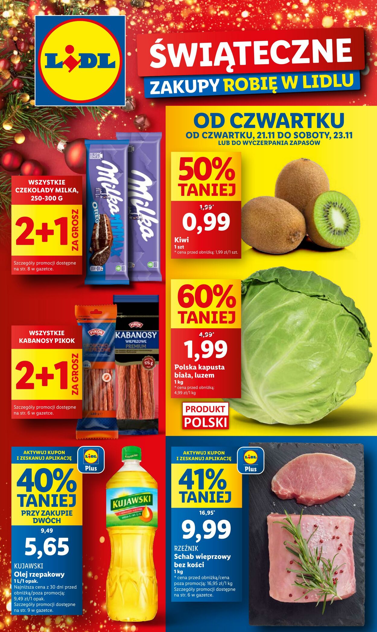 Gazetka Lidl - OFERTA WAŻNA OD 21.11 DO 23.11 21 lis, 2024 - 23 lis, 2024