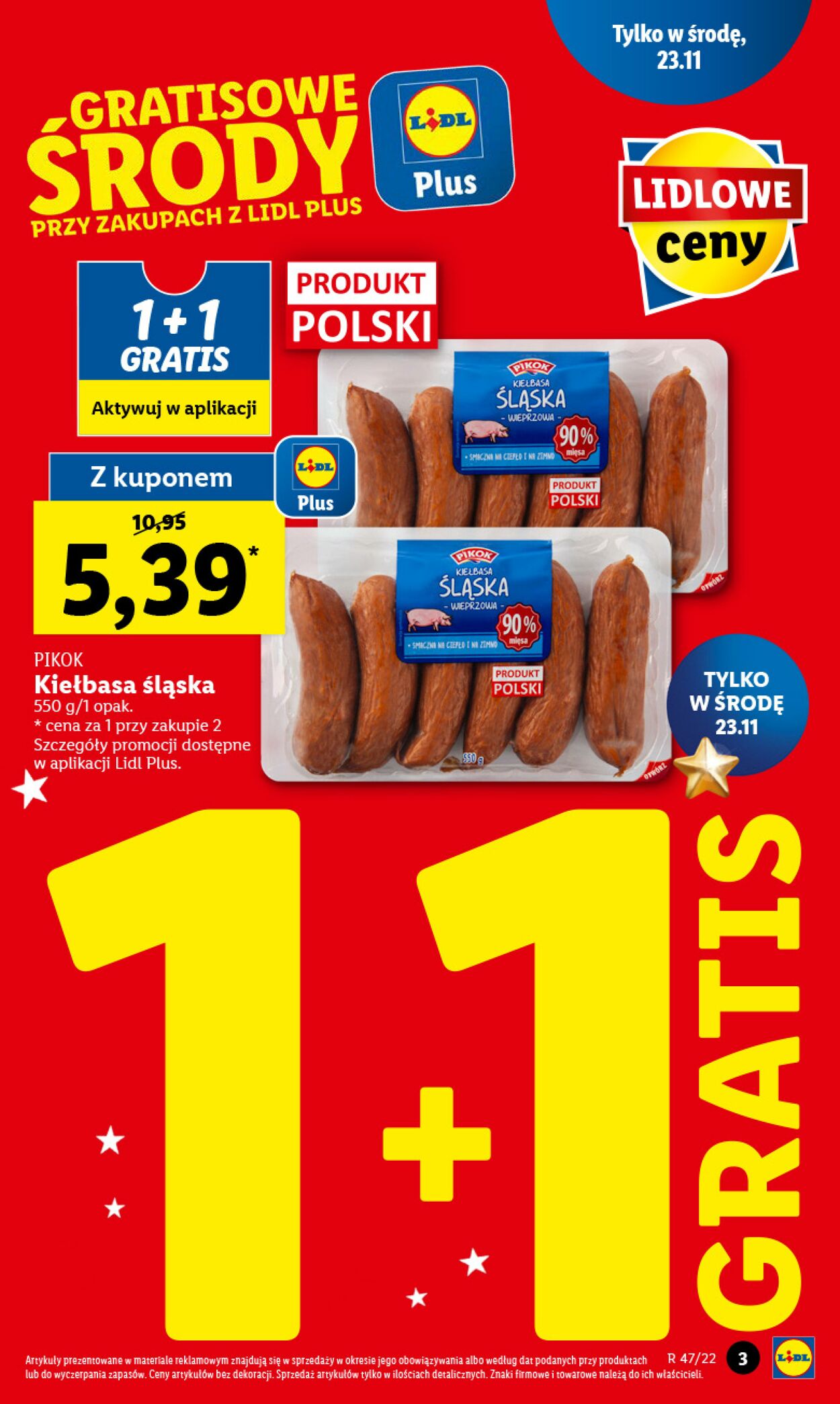 Gazetka Lidl 21.11.2022 - 23.11.2022