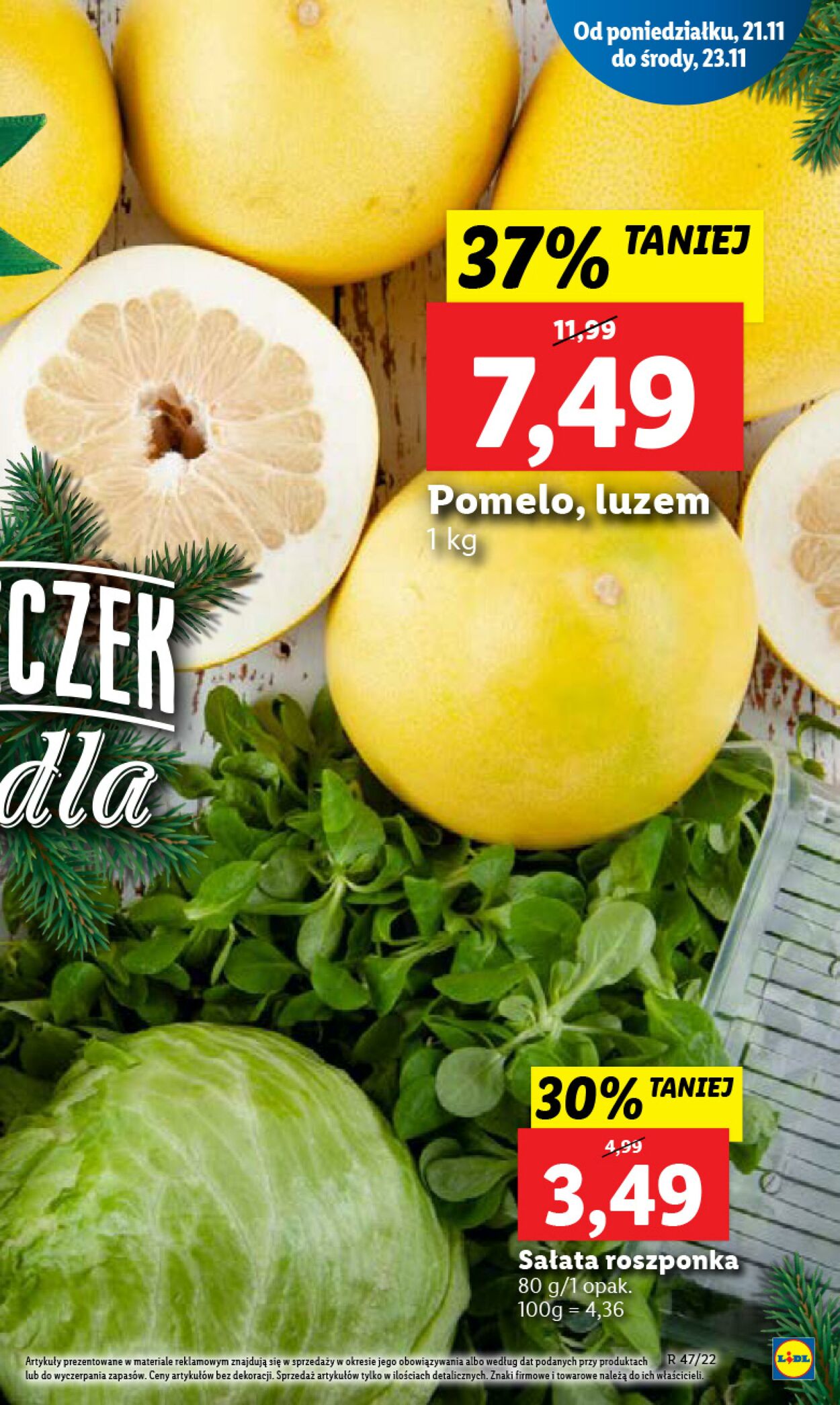 Gazetka Lidl 21.11.2022 - 23.11.2022