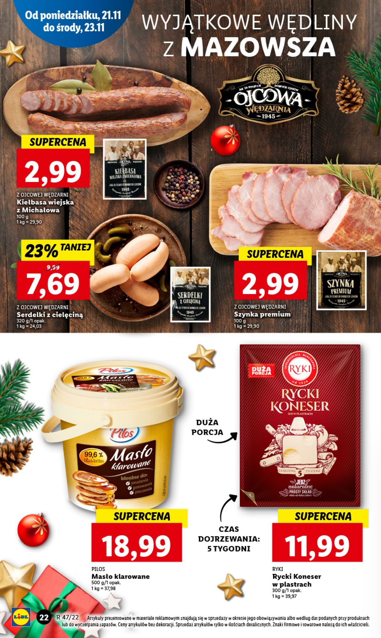 Gazetka Lidl 21.11.2022 - 23.11.2022