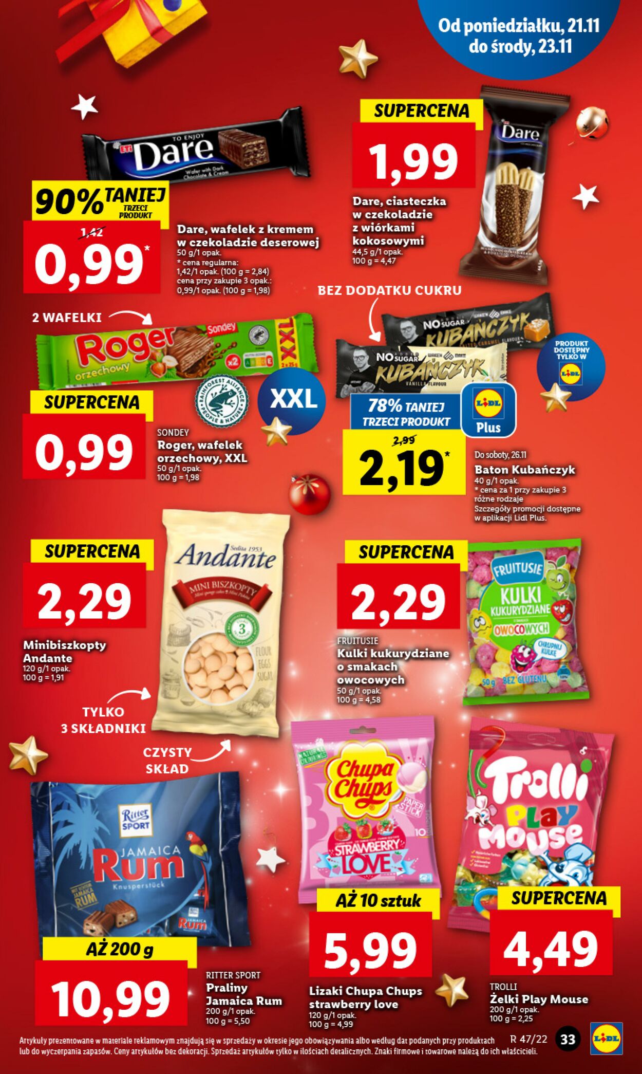 Gazetka Lidl 21.11.2022 - 23.11.2022