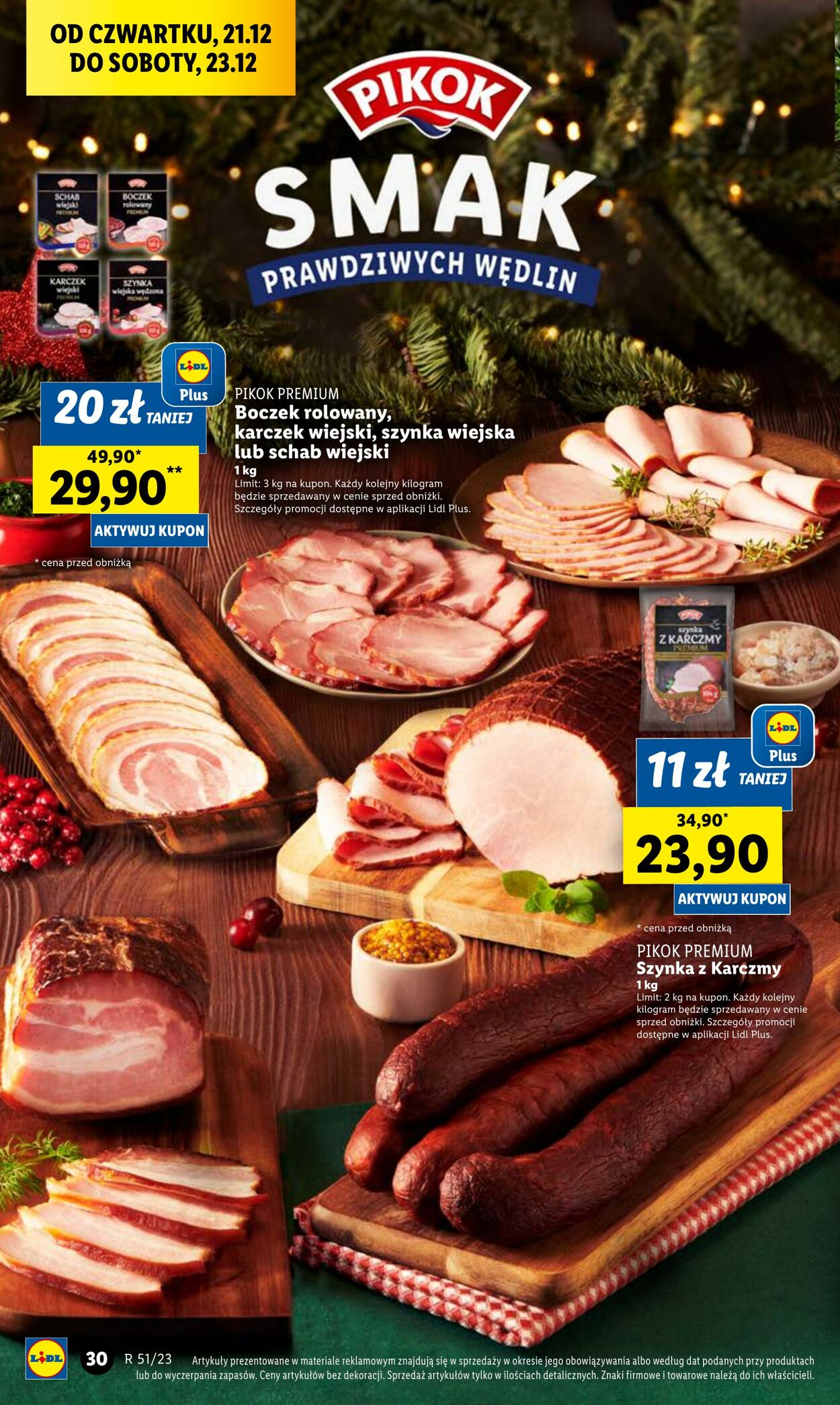 Gazetka Lidl 21.12.2023 - 23.12.2023