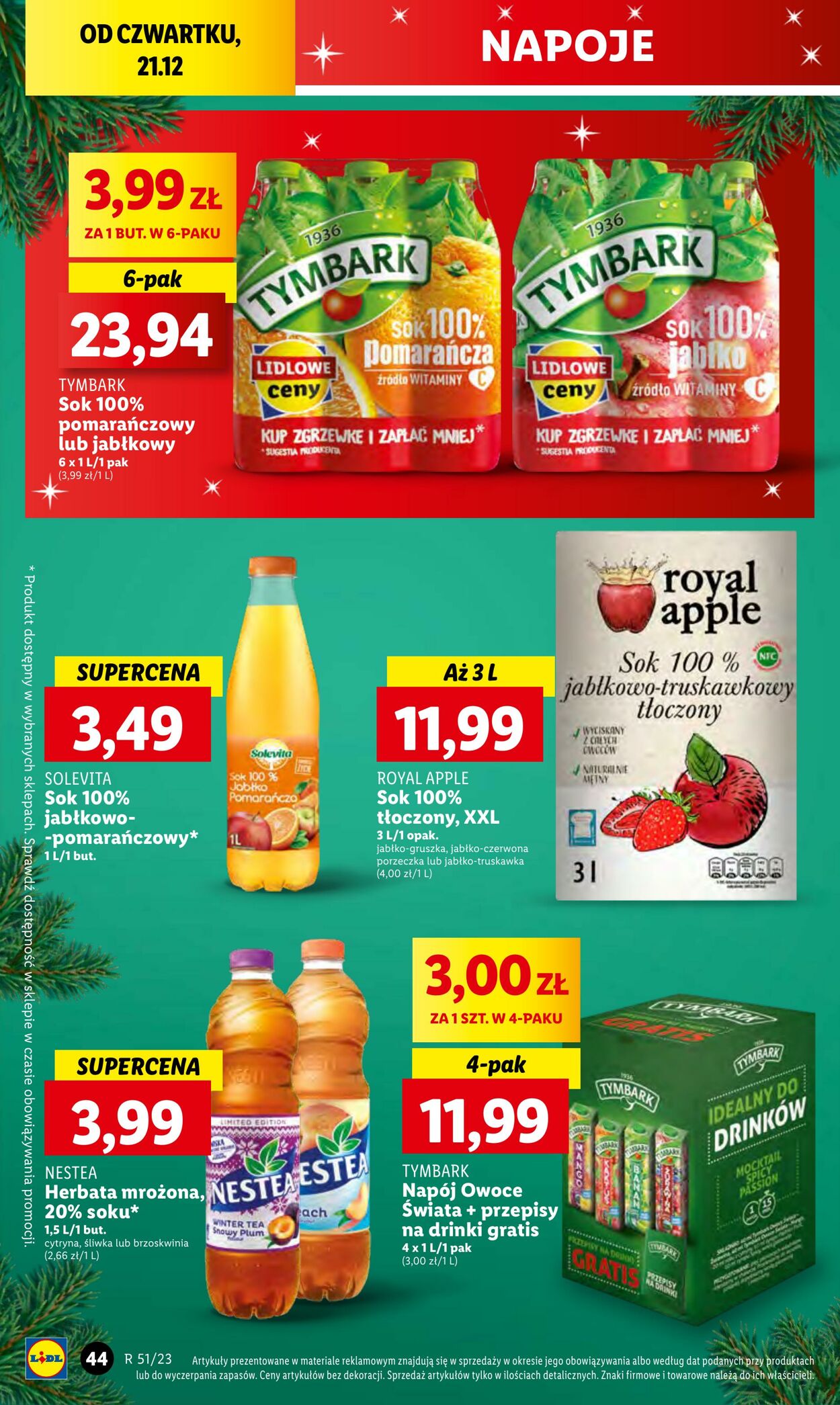 Gazetka Lidl 21.12.2023 - 23.12.2023