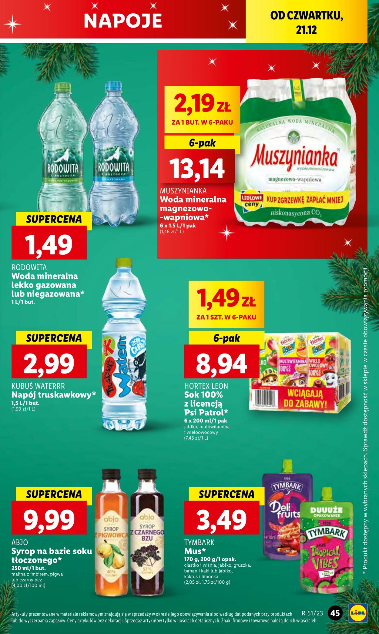 Gazetka Lidl 21.12.2023 - 23.12.2023