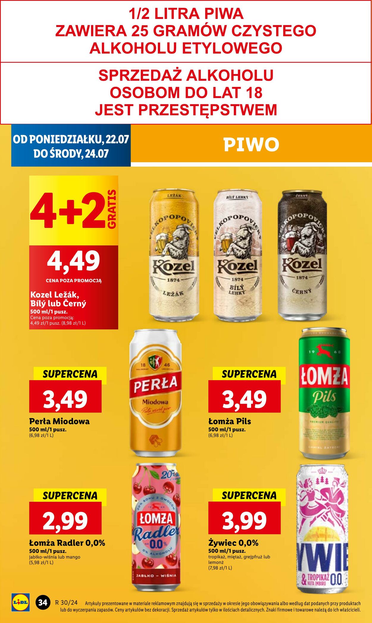 Gazetka Lidl 22.07.2024 - 24.07.2024