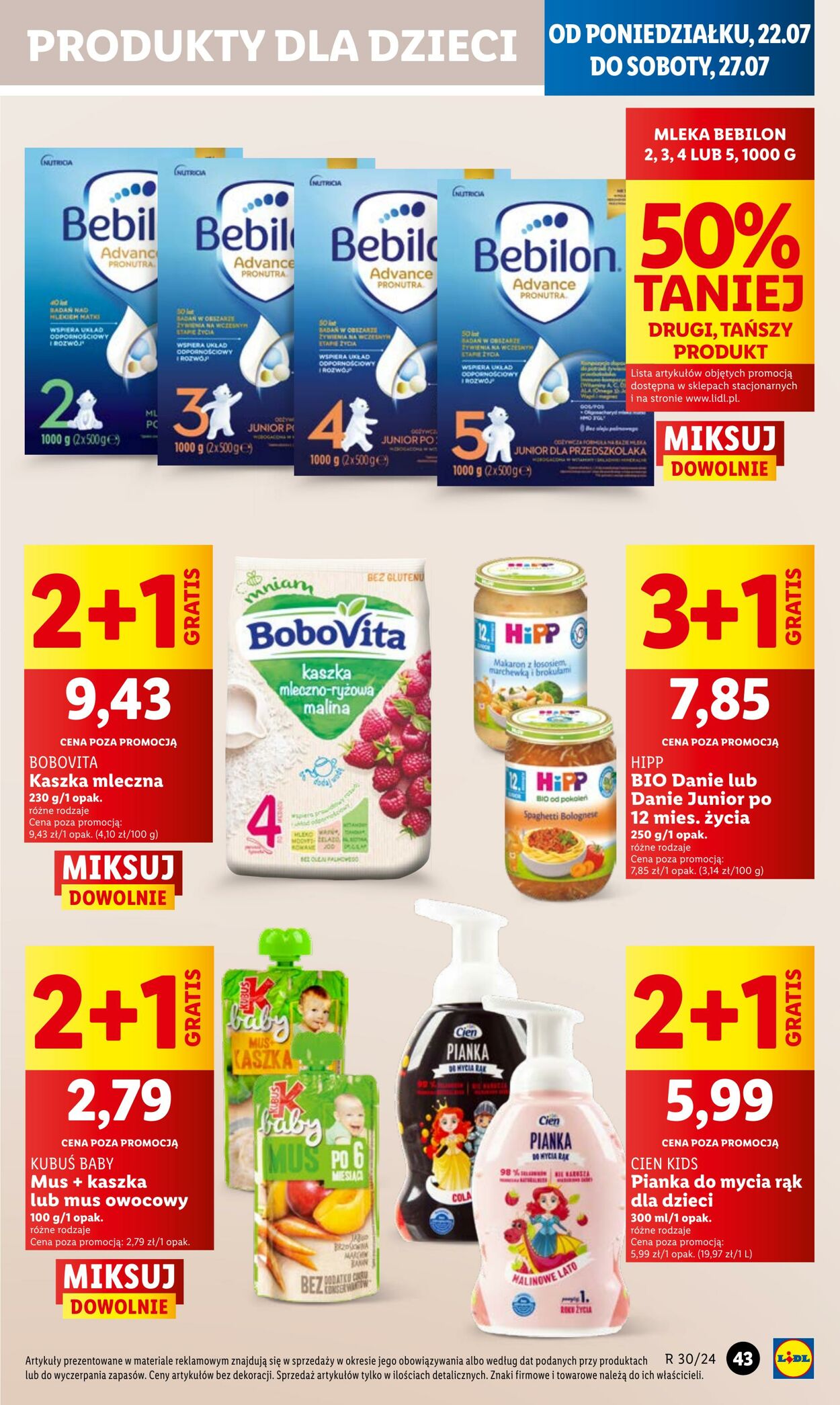 Gazetka Lidl 22.07.2024 - 24.07.2024