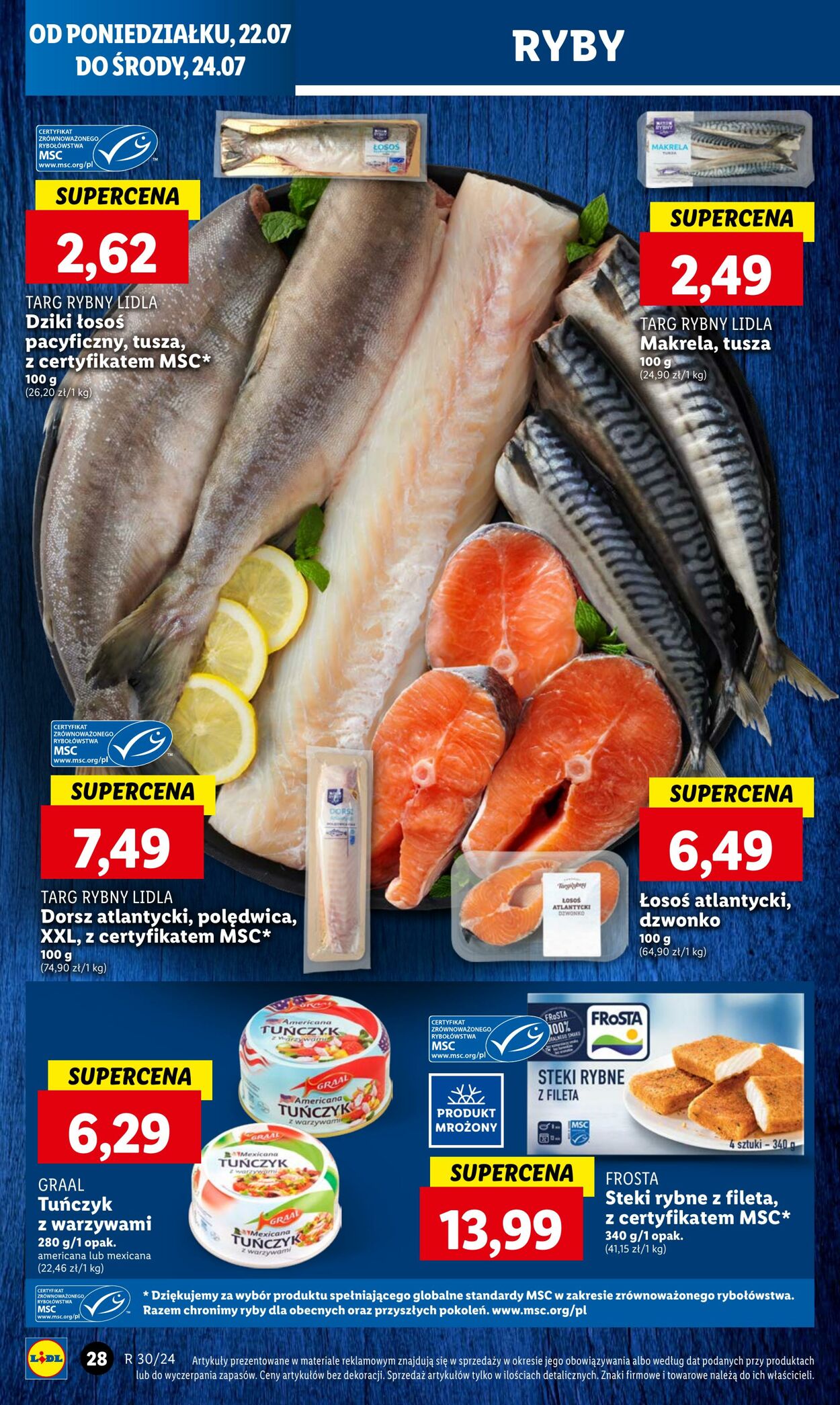 Gazetka Lidl 22.07.2024 - 24.07.2024