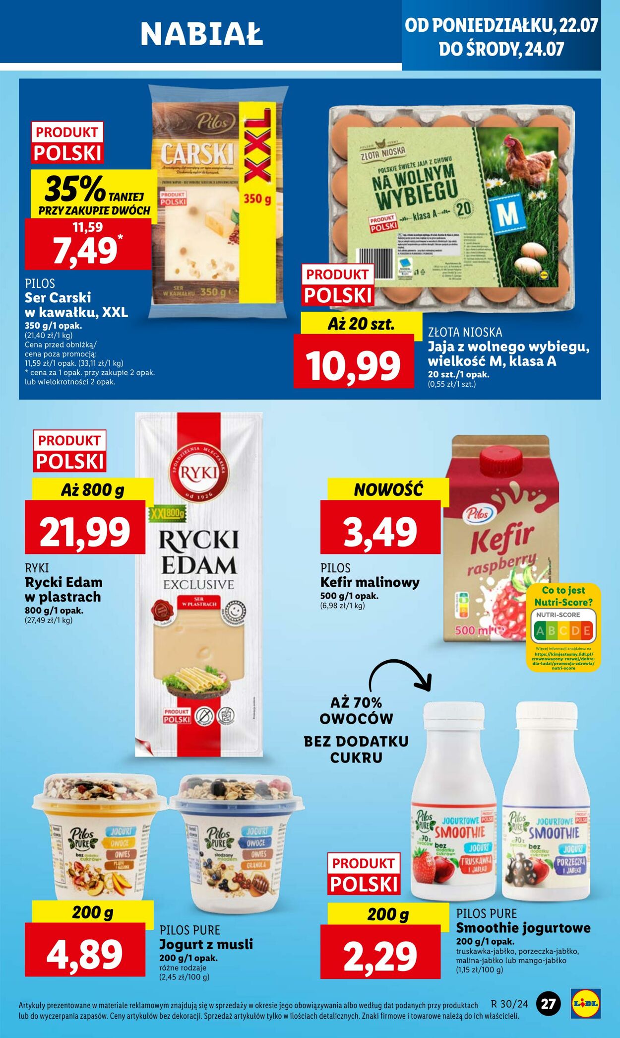 Gazetka Lidl 22.07.2024 - 24.07.2024