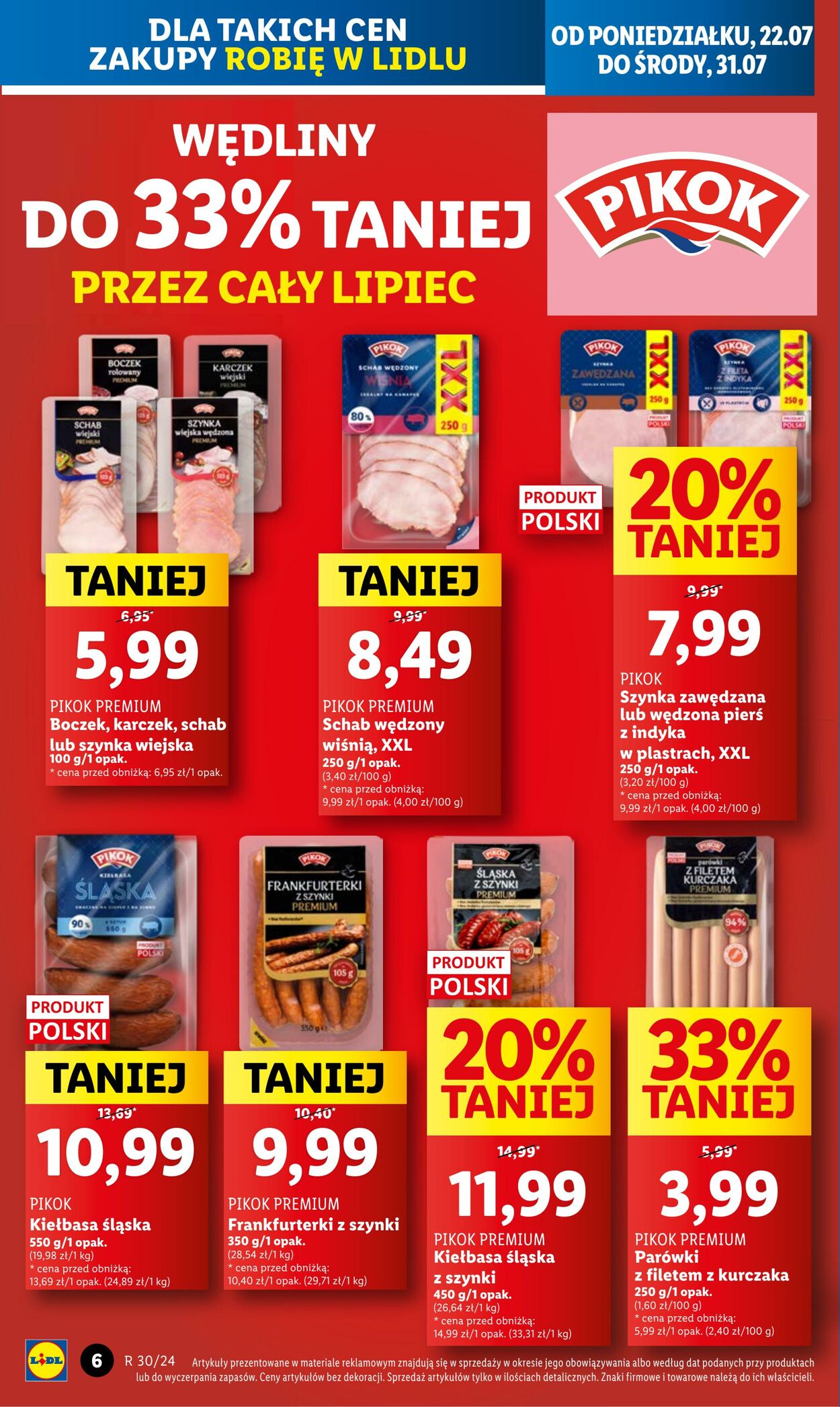 Gazetka Lidl 22.07.2024 - 24.07.2024