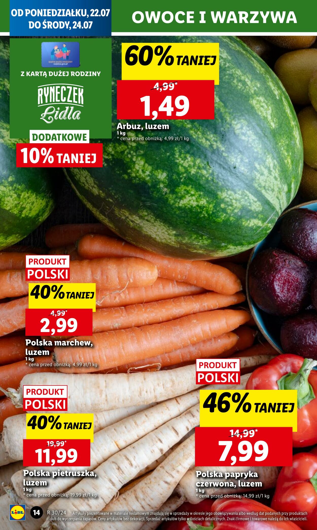 Gazetka Lidl 22.07.2024 - 24.07.2024