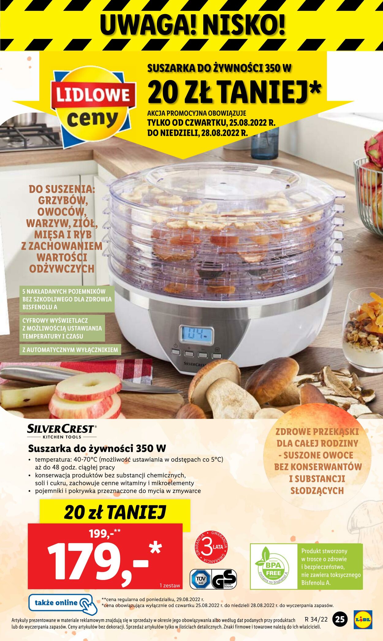 Gazetka Lidl 22.08.2022 - 28.08.2022