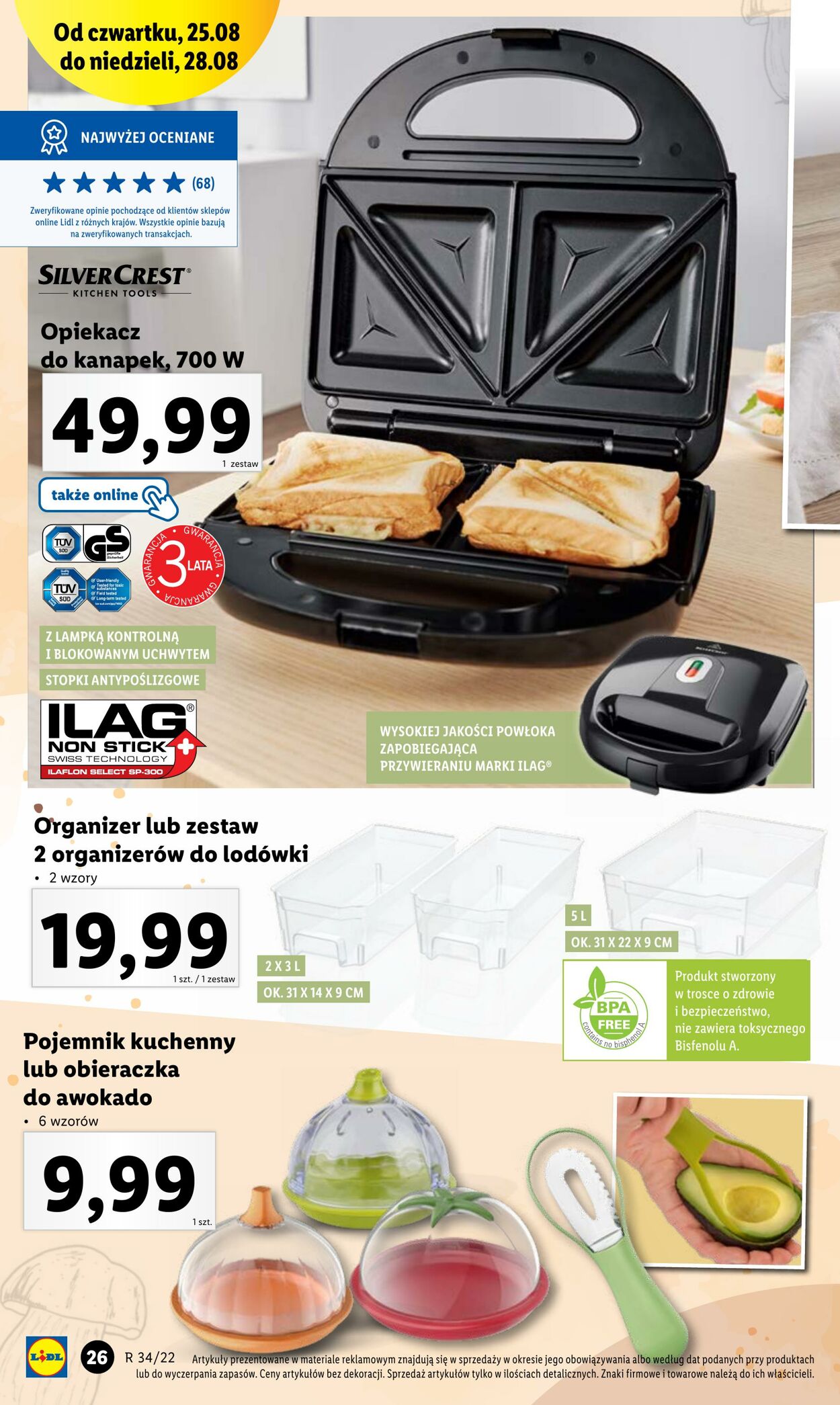 Gazetka Lidl 22.08.2022 - 28.08.2022