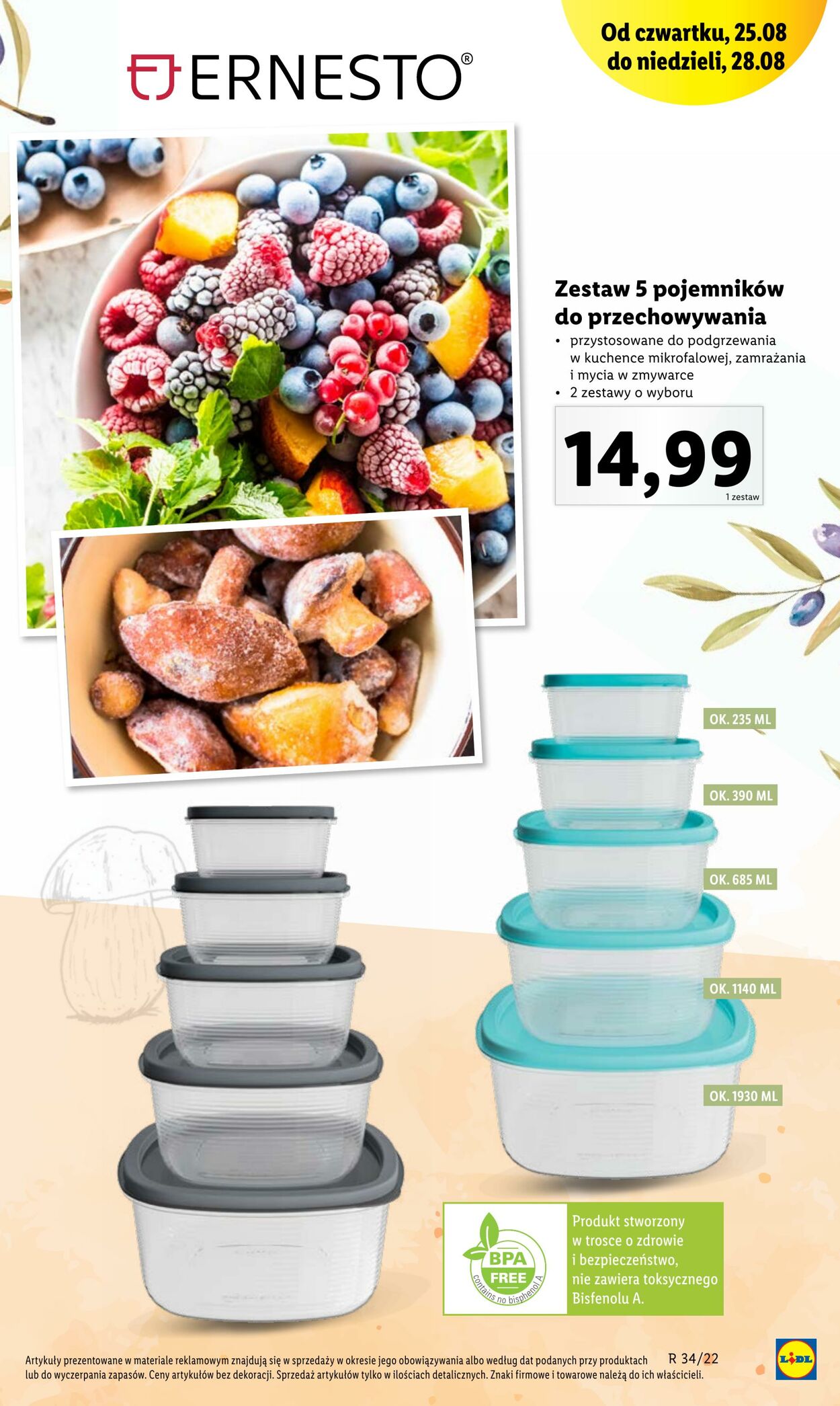 Gazetka Lidl 22.08.2022 - 28.08.2022