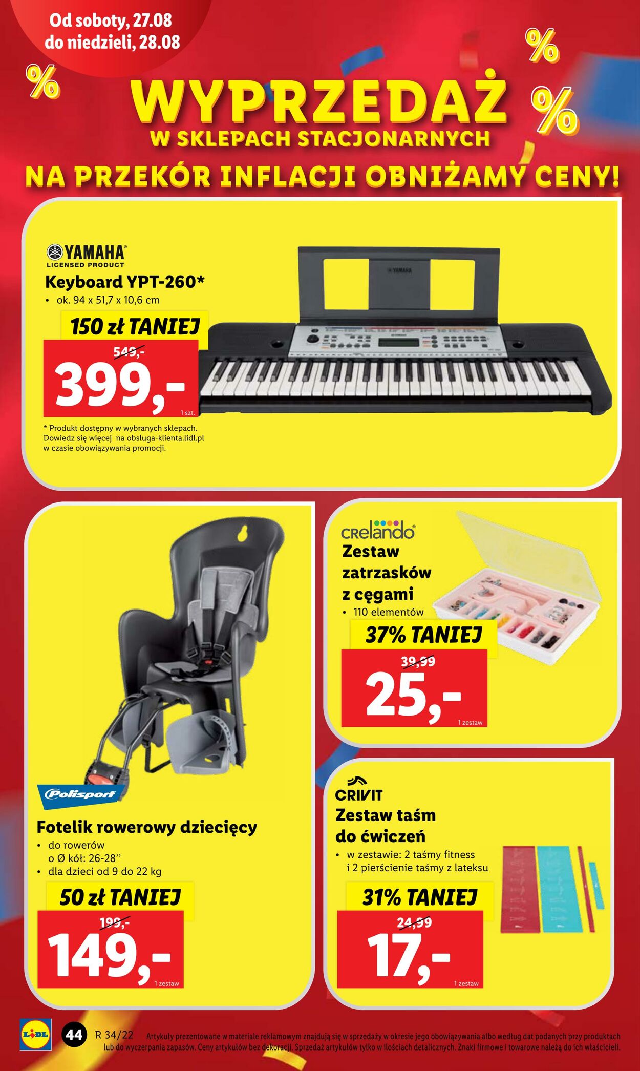 Gazetka Lidl 22.08.2022 - 28.08.2022