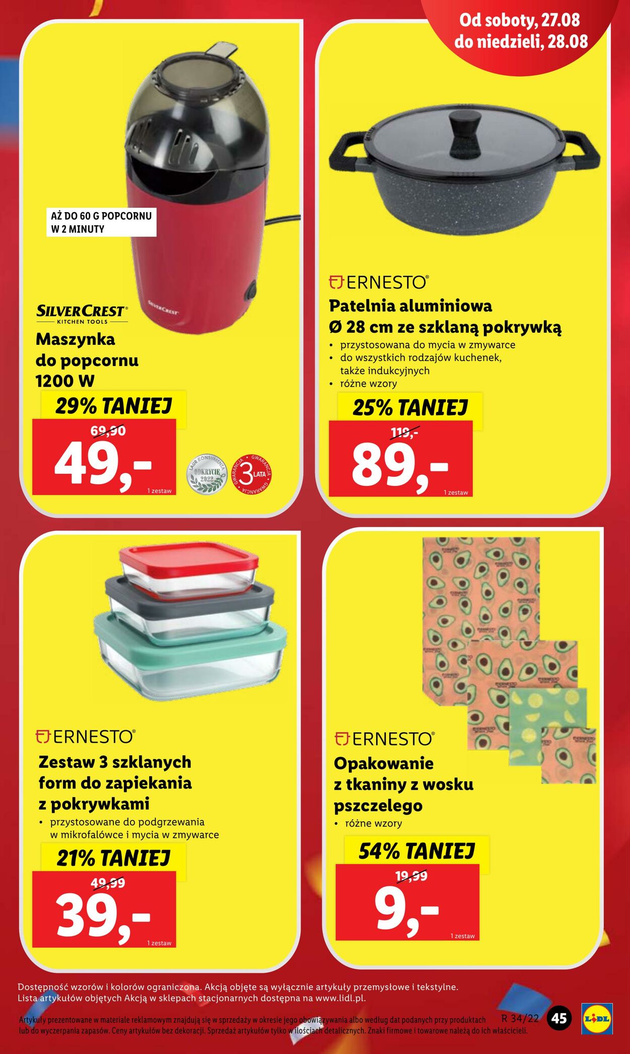 Gazetka Lidl 22.08.2022 - 28.08.2022