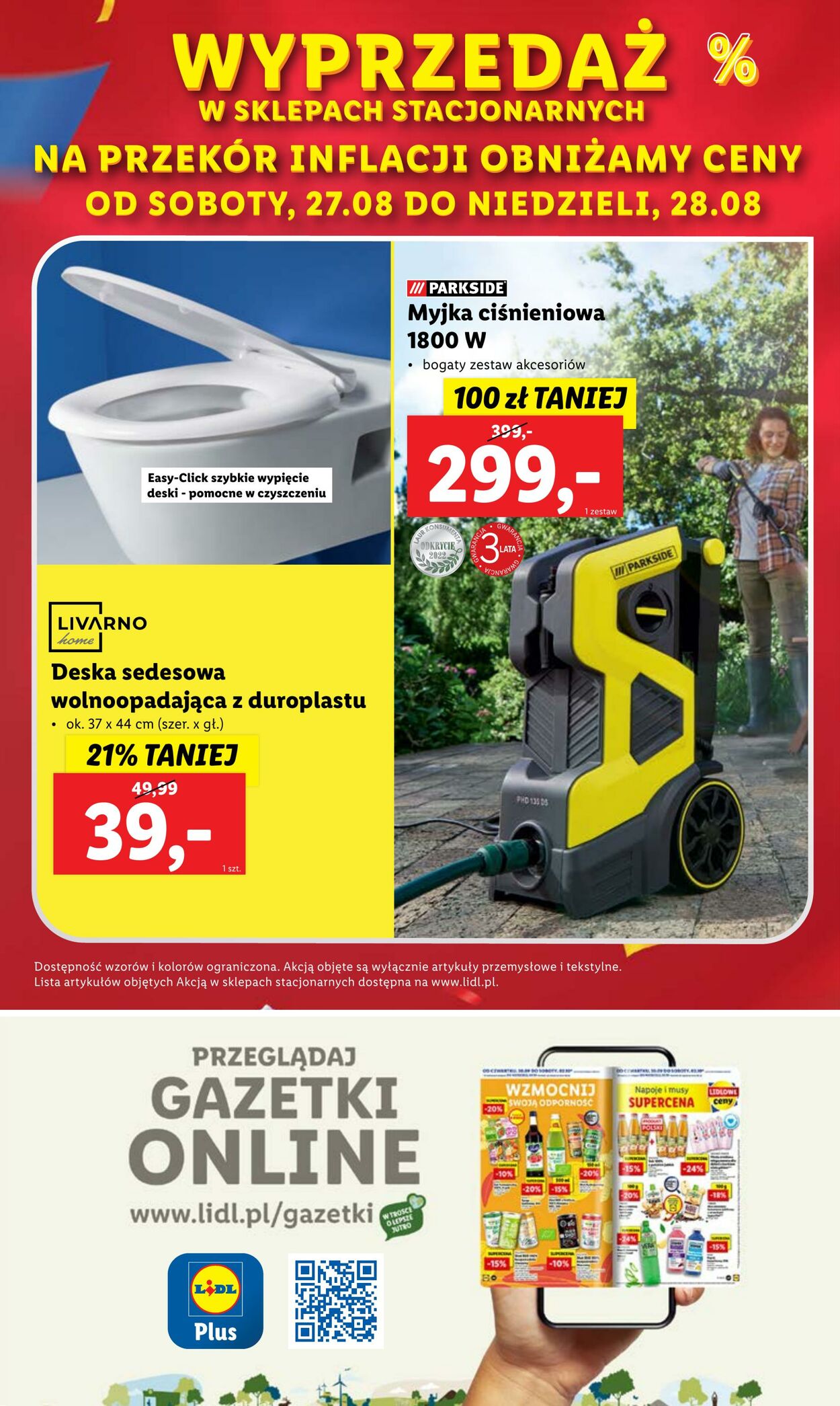 Gazetka Lidl 22.08.2022 - 28.08.2022