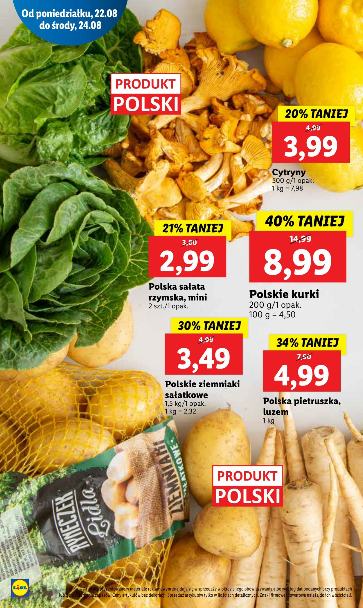 Gazetka Lidl 22.08.2022 - 24.08.2022