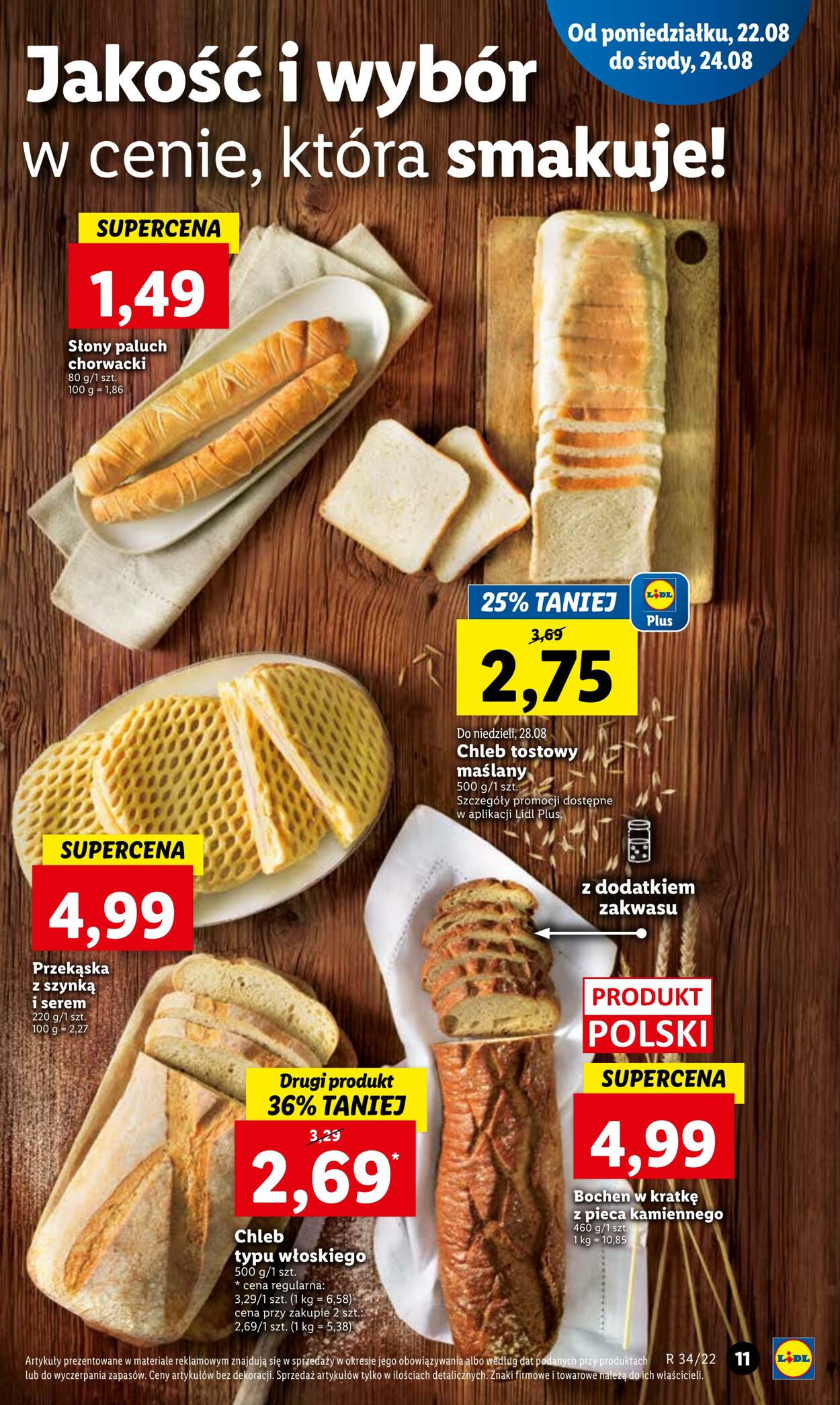 Gazetka Lidl 22.08.2022 - 24.08.2022