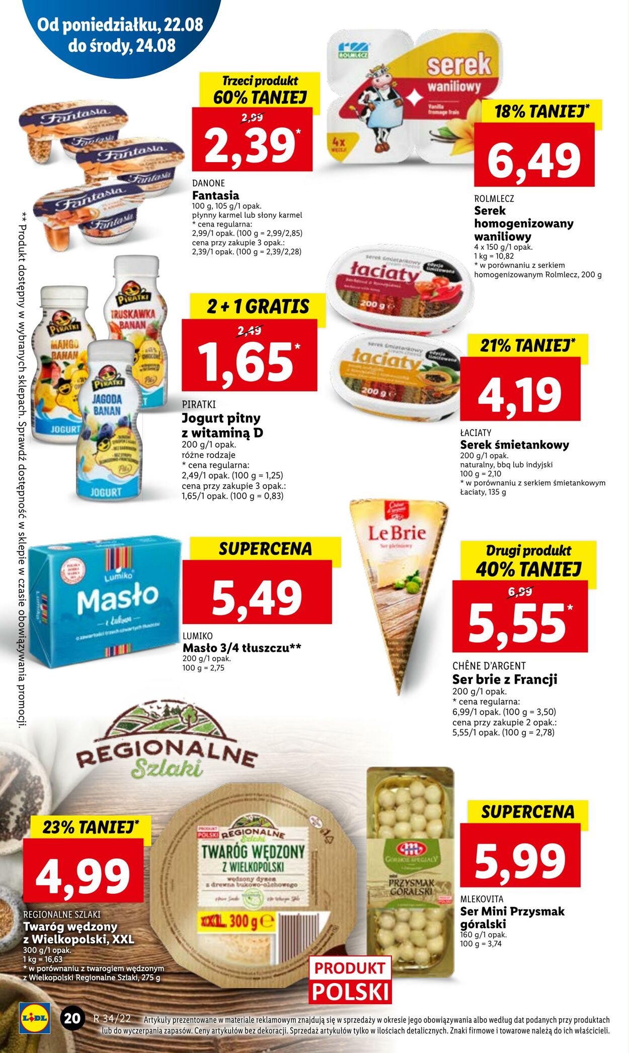 Gazetka Lidl 22.08.2022 - 24.08.2022