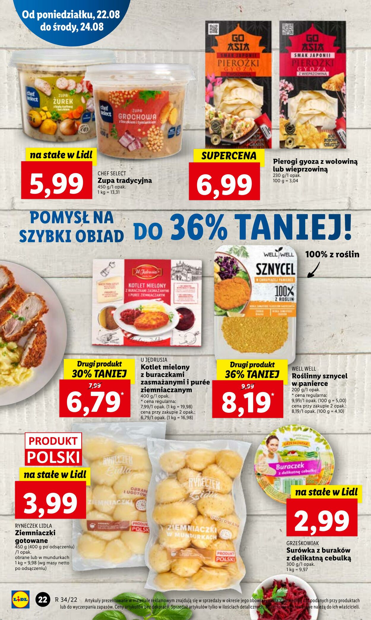 Gazetka Lidl 22.08.2022 - 24.08.2022