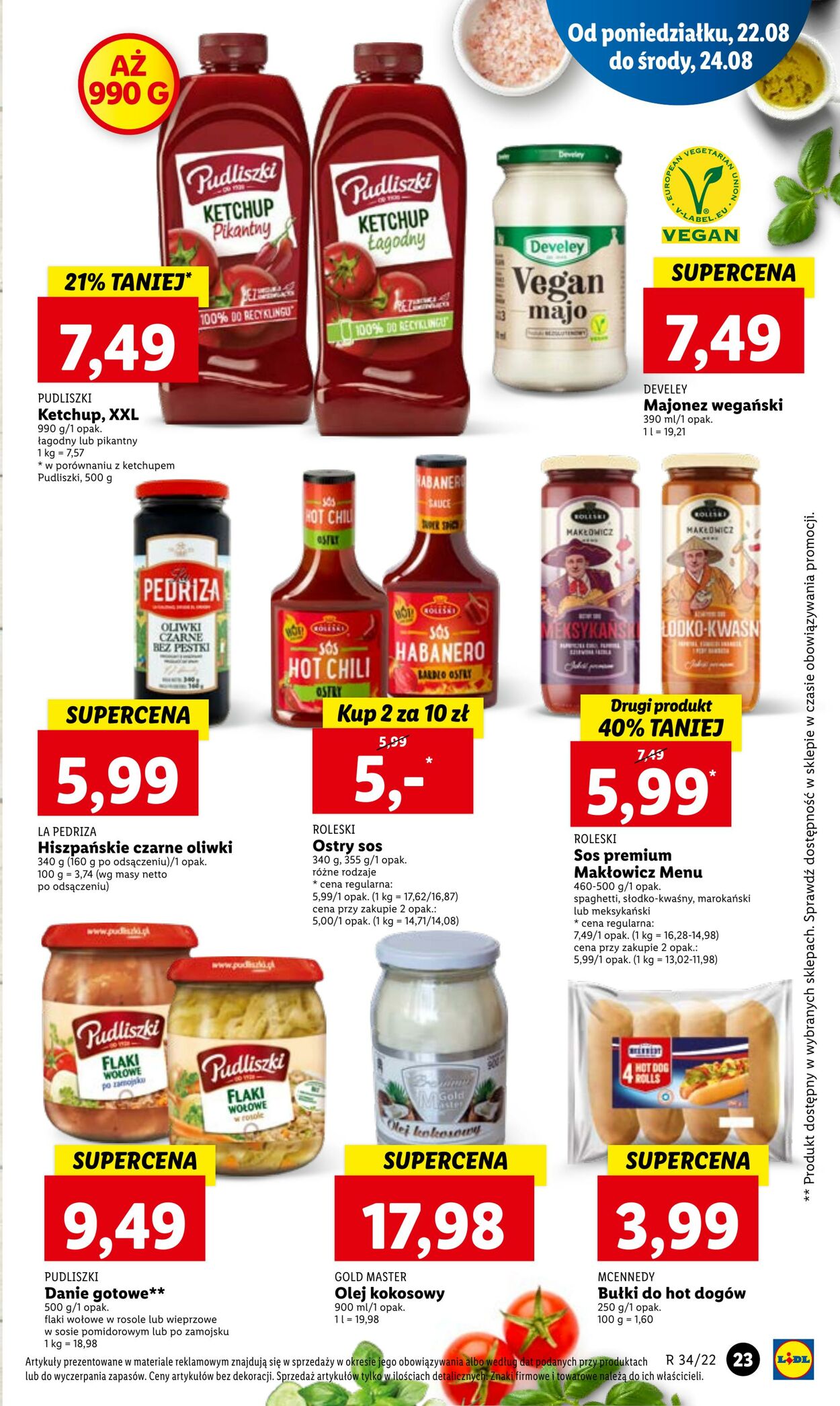 Gazetka Lidl 22.08.2022 - 24.08.2022