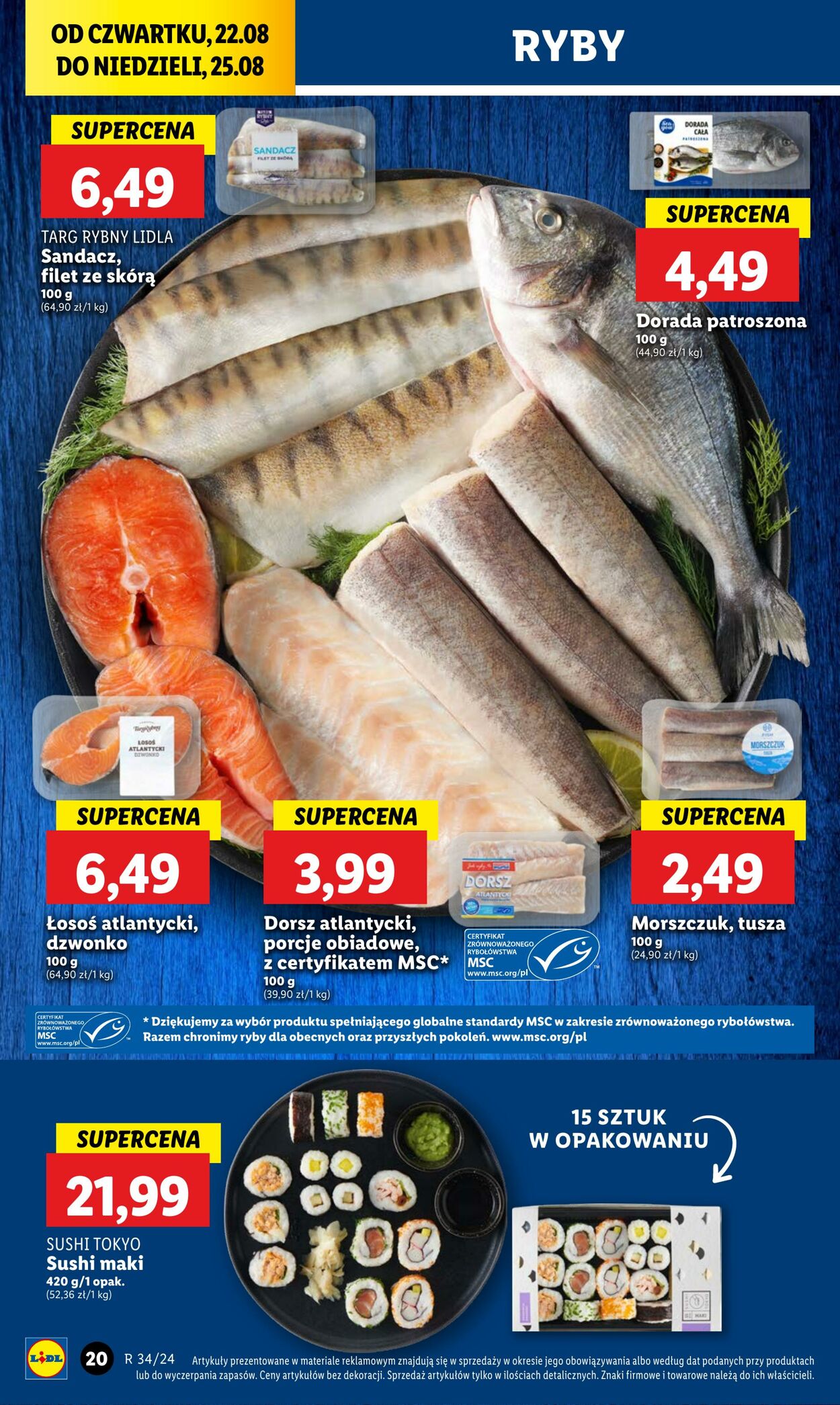 Gazetka Lidl 22.08.2024 - 25.08.2024