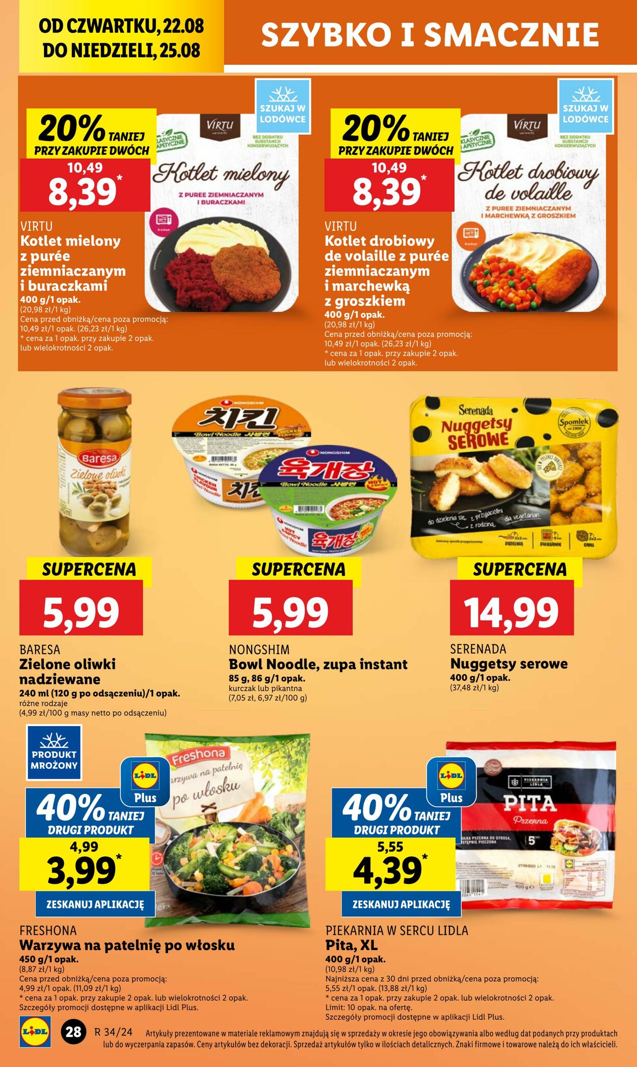 Gazetka Lidl 22.08.2024 - 25.08.2024