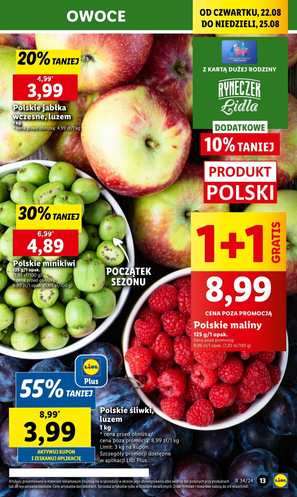 Gazetka Lidl 22.08.2024 - 25.08.2024