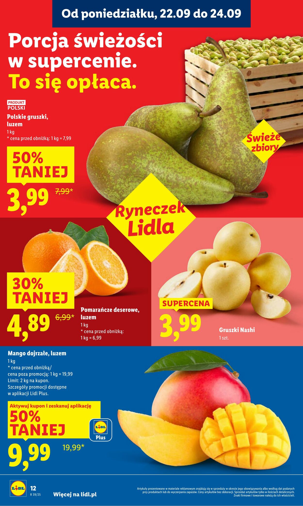 Gazetka Lidl 22.09.2025 - 24.09.2025