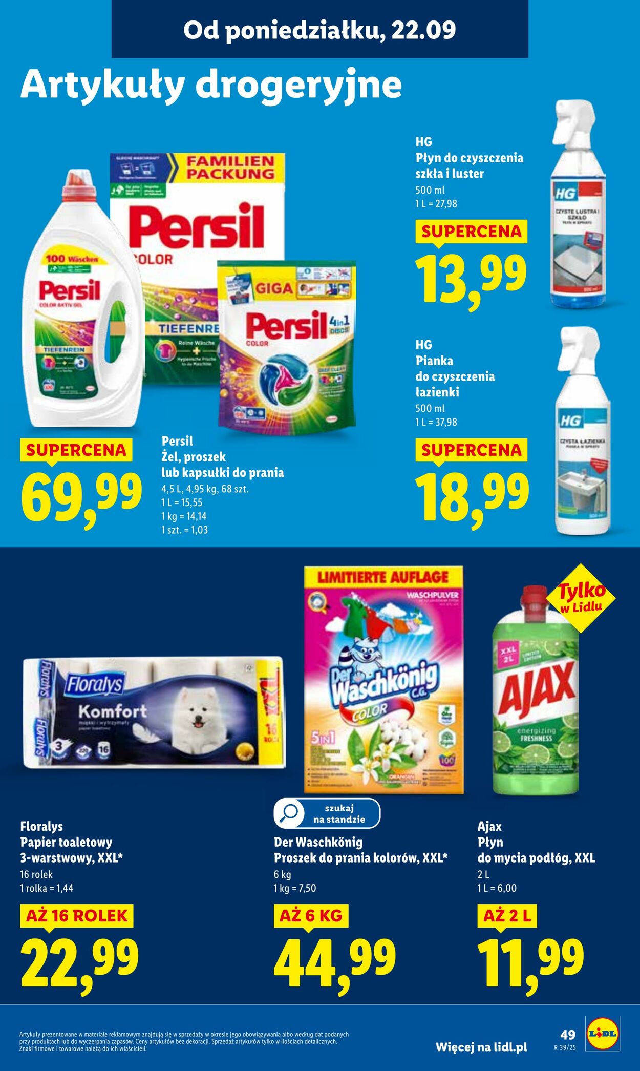 Gazetka Lidl 22.09.2025 - 24.09.2025