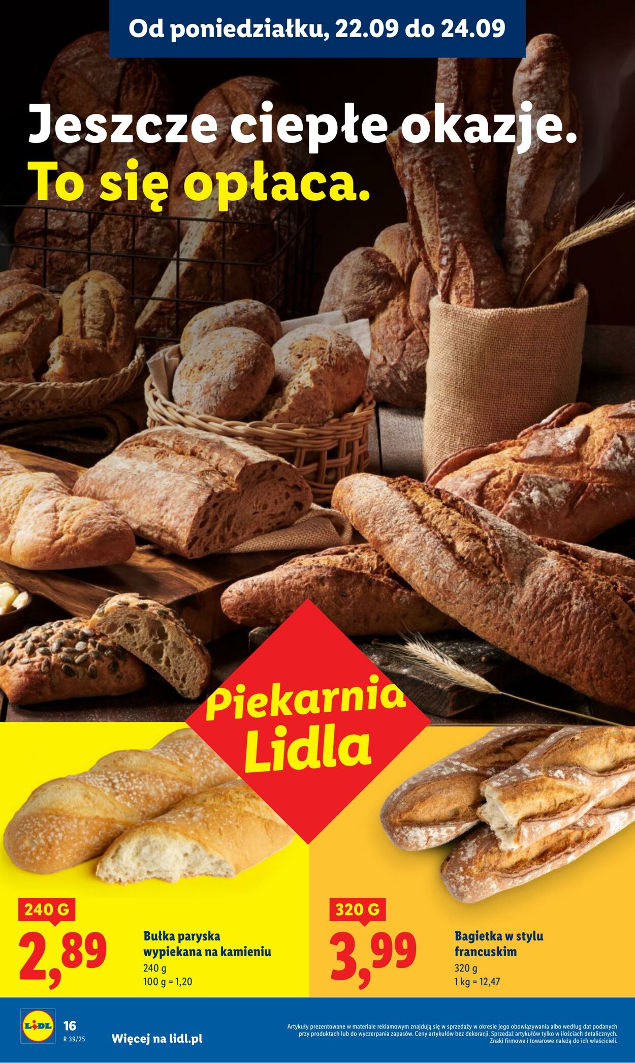 Gazetka Lidl 22.09.2025 - 24.09.2025