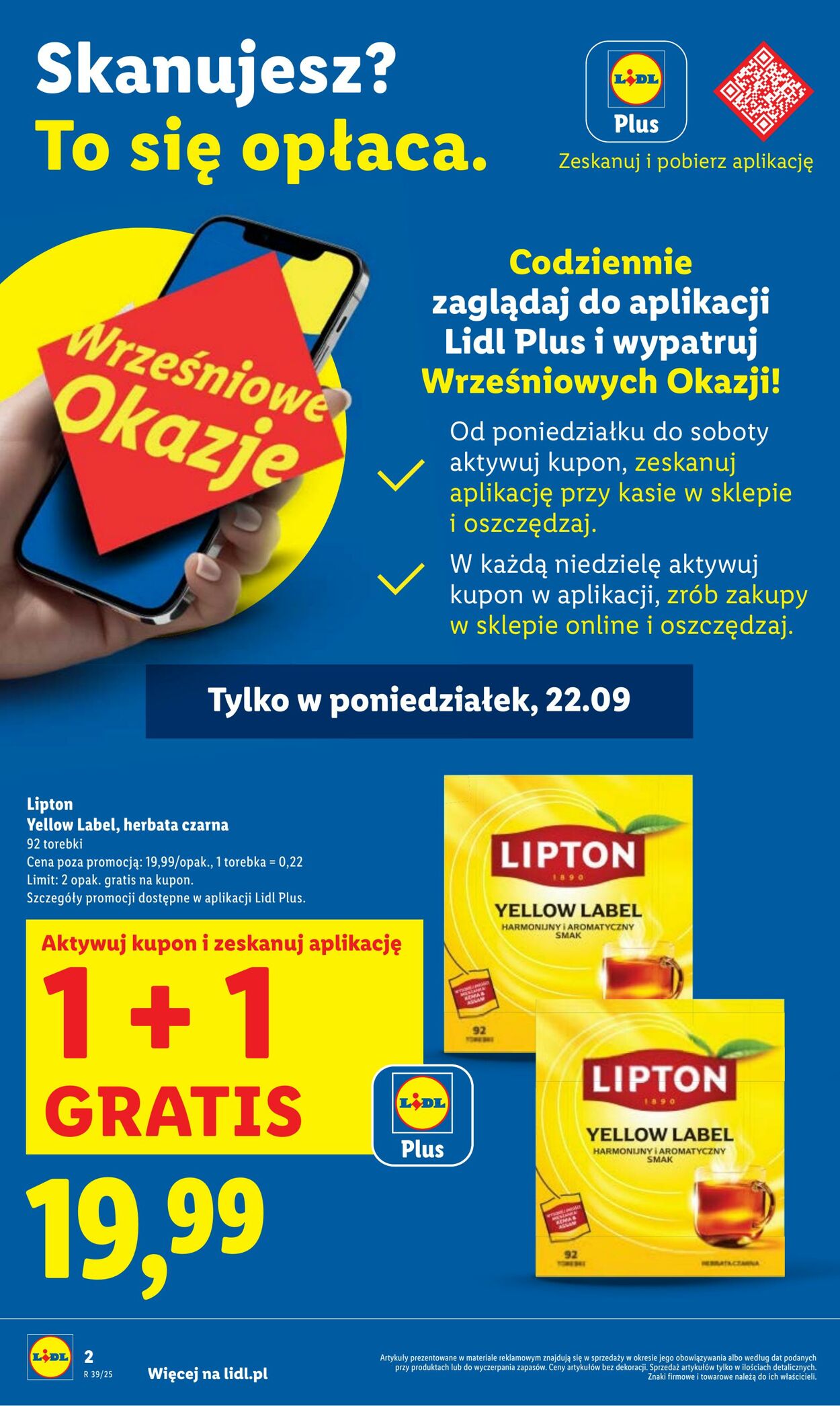Gazetka Lidl 22.09.2025 - 24.09.2025