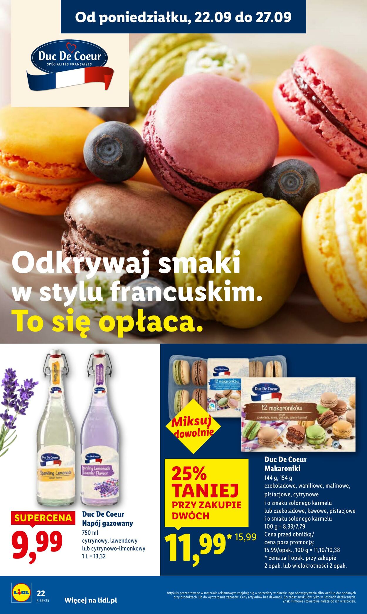 Gazetka Lidl 22.09.2025 - 24.09.2025